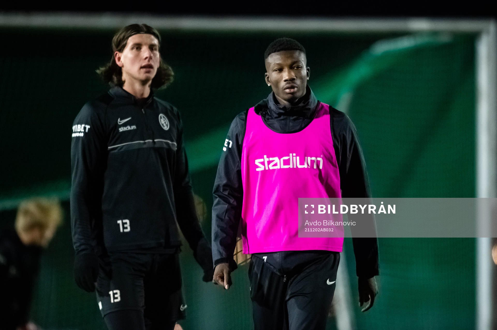 Landskrona Andreas Murbeck och Ousmane Diawara