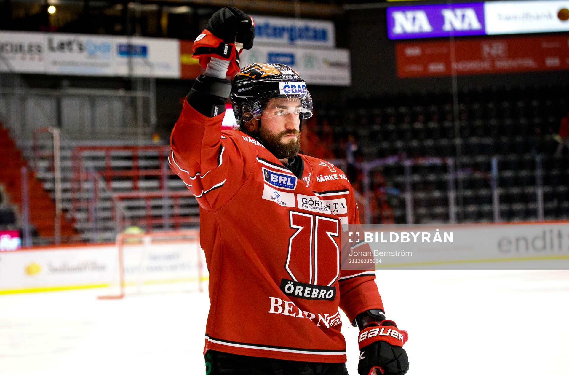 Örebros Nick Ebert tackar fansen