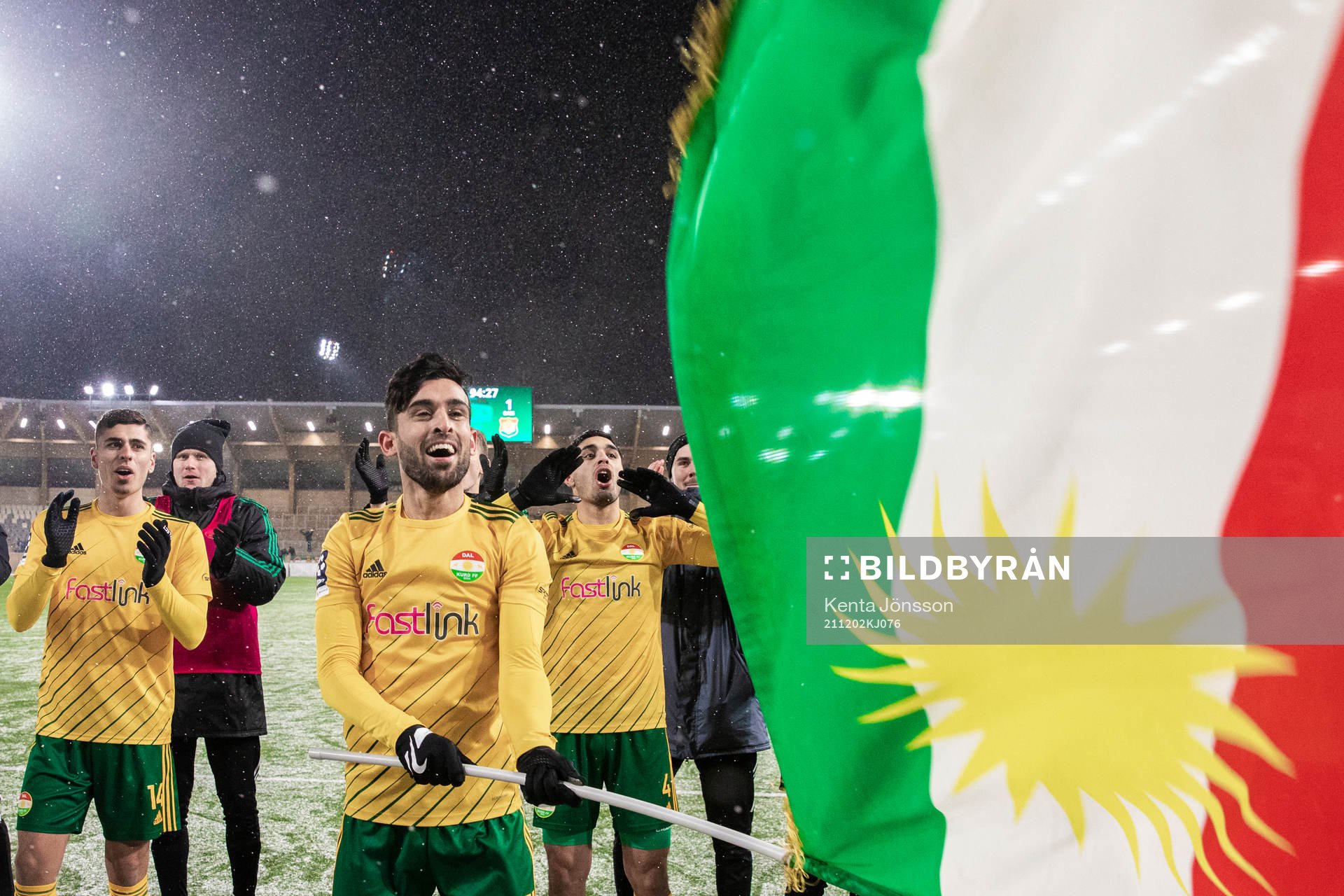 Dalkurds Bakhtiar Rahmani jublar