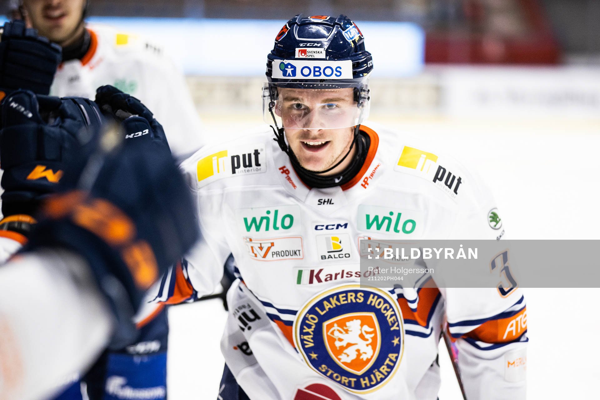 Växjös Olle Lycksell jublar