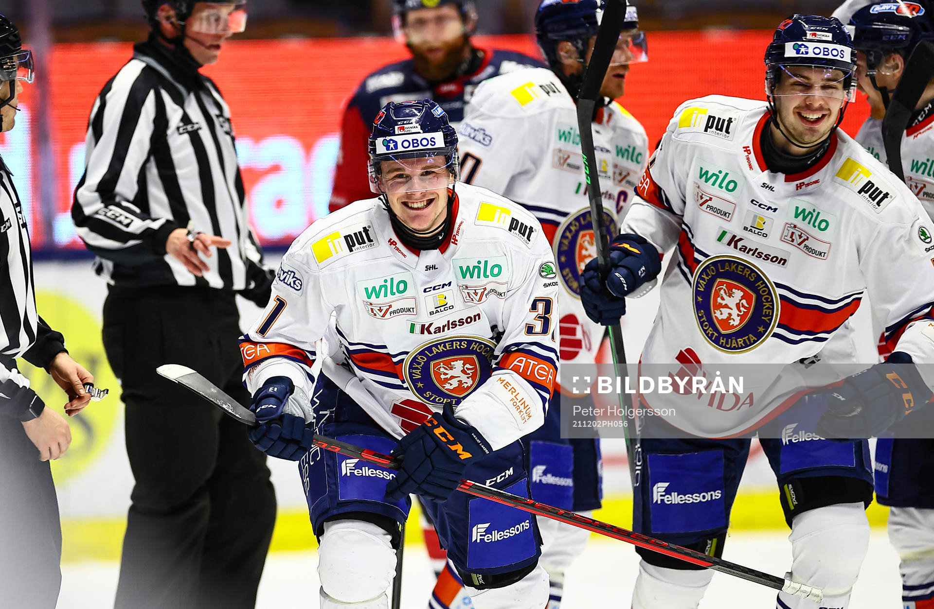 Växjös Olle Lycksell jublar