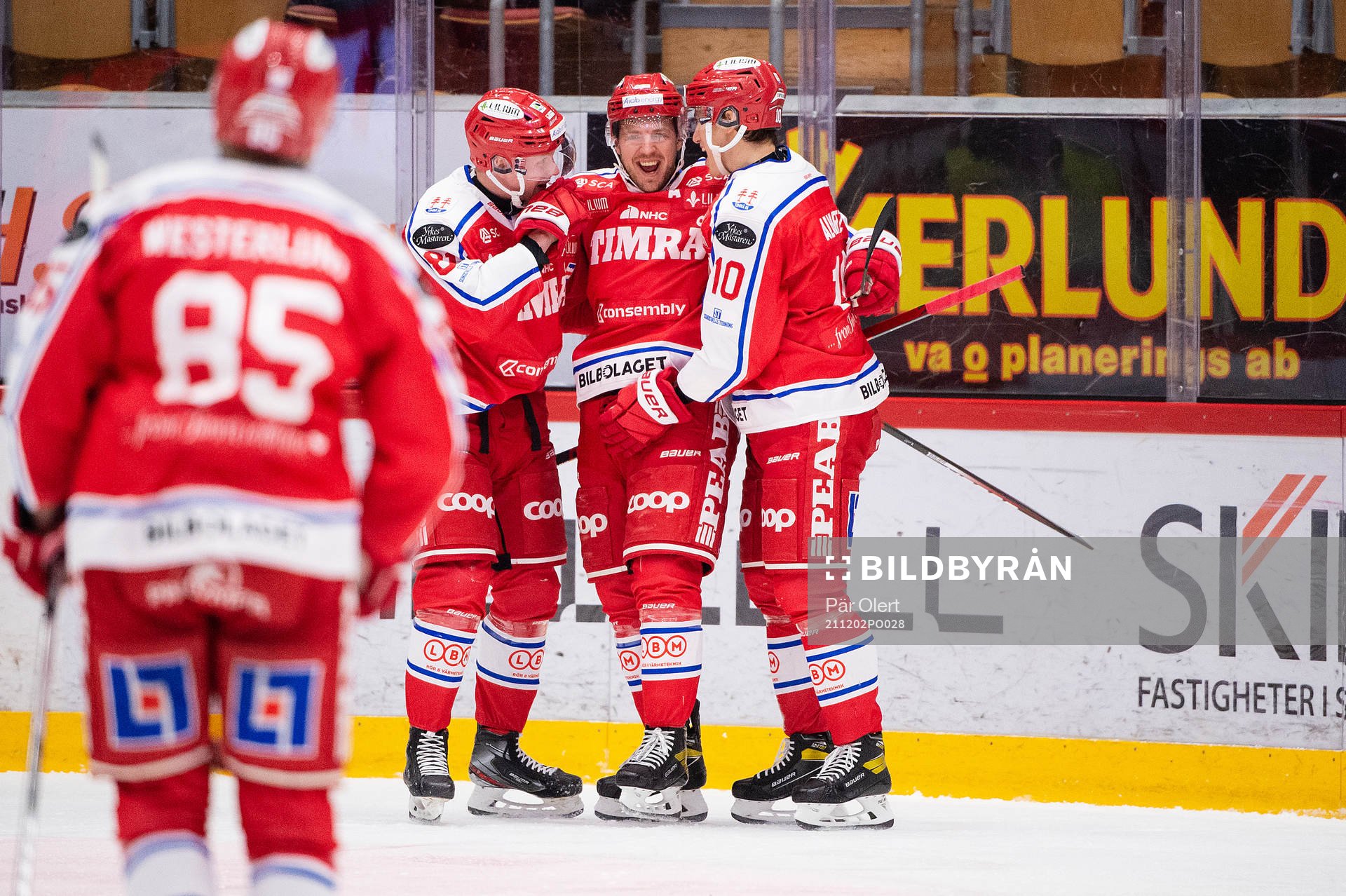 Timrås Jacob Blomqvist jublar
