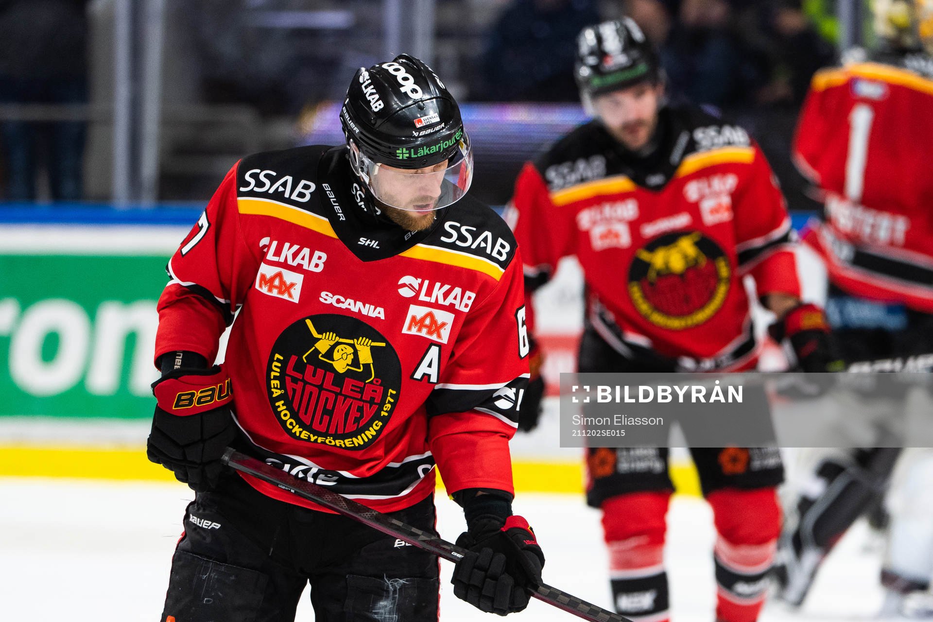Luleås Linus Omark deppar