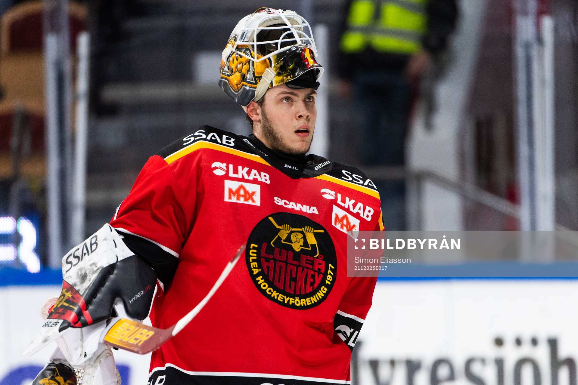 Luleås målvakt Jesper Wallstedt