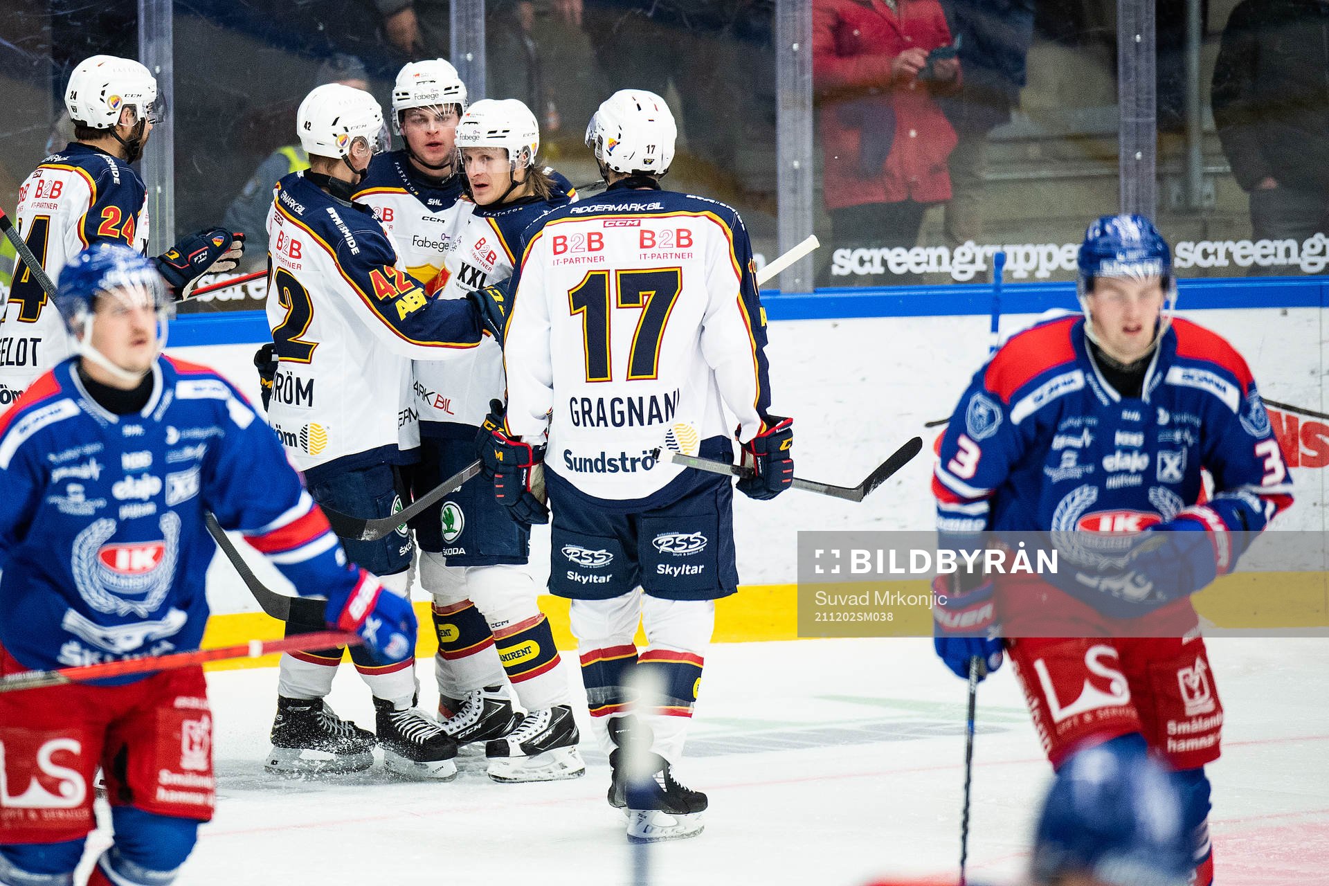 Djurgårdens Filip Cederqvist jublar
