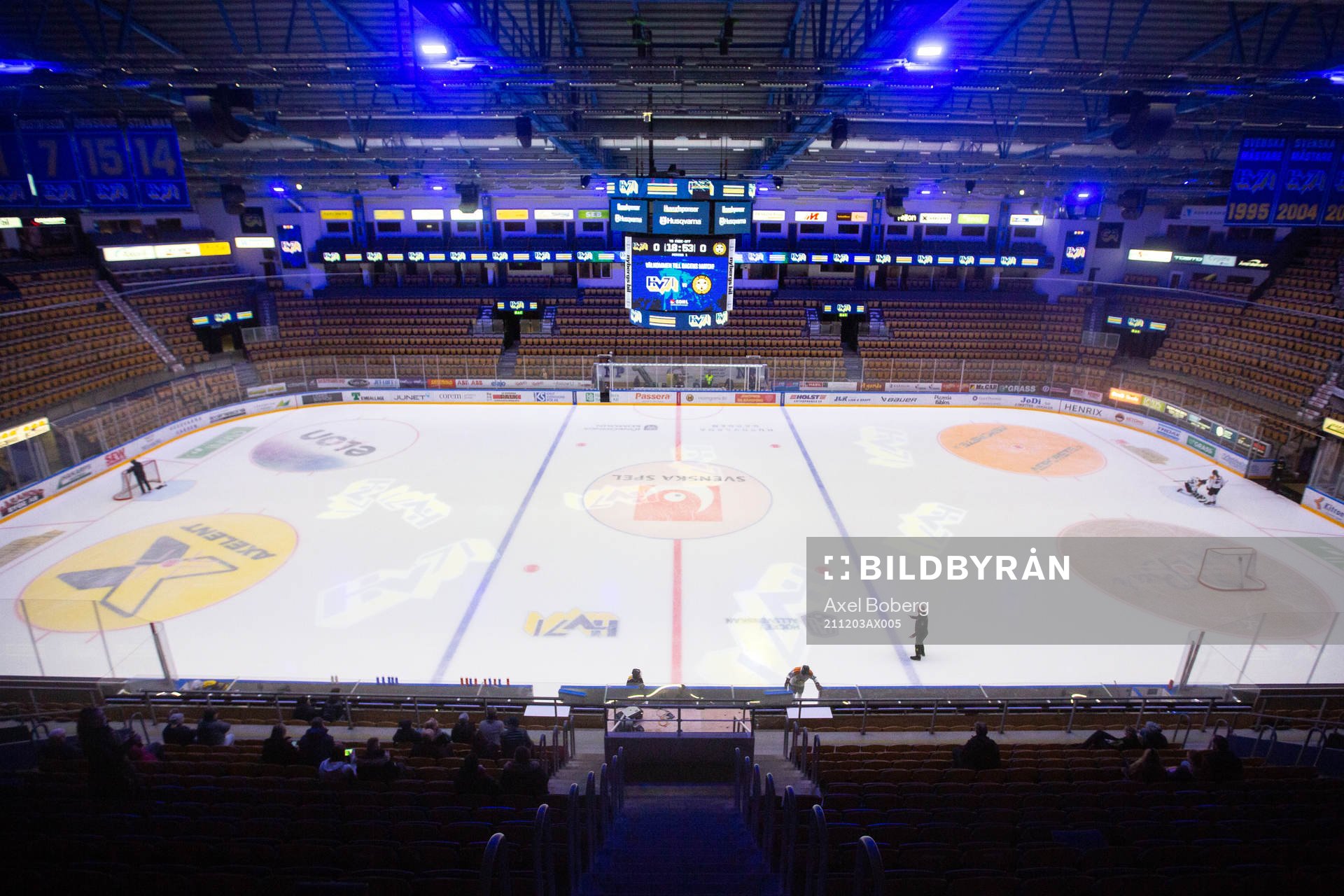 Interiör av Husqvarna Garden