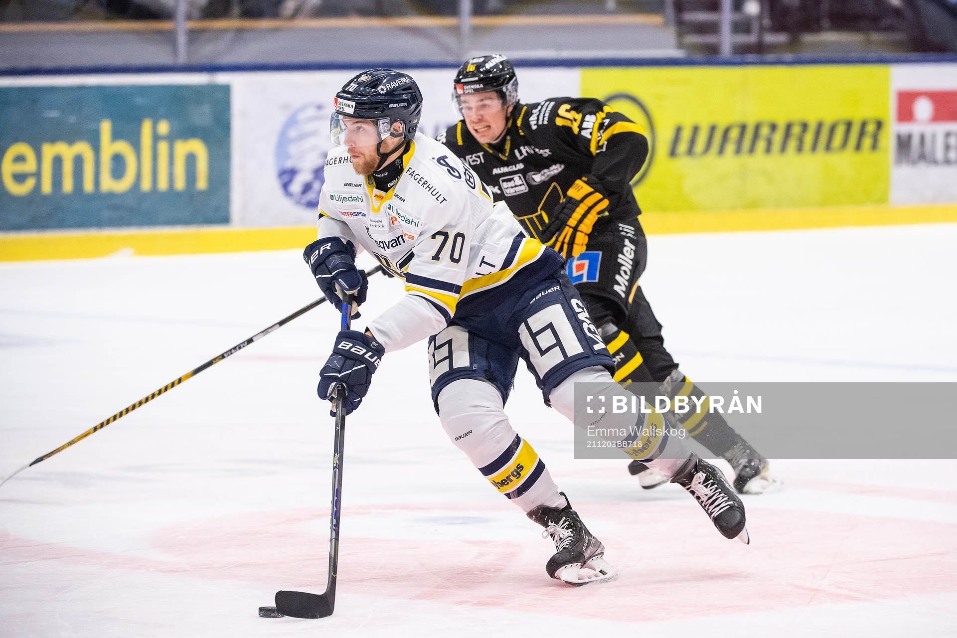s Marcus Davidsson och Västerås Filip Karlsson