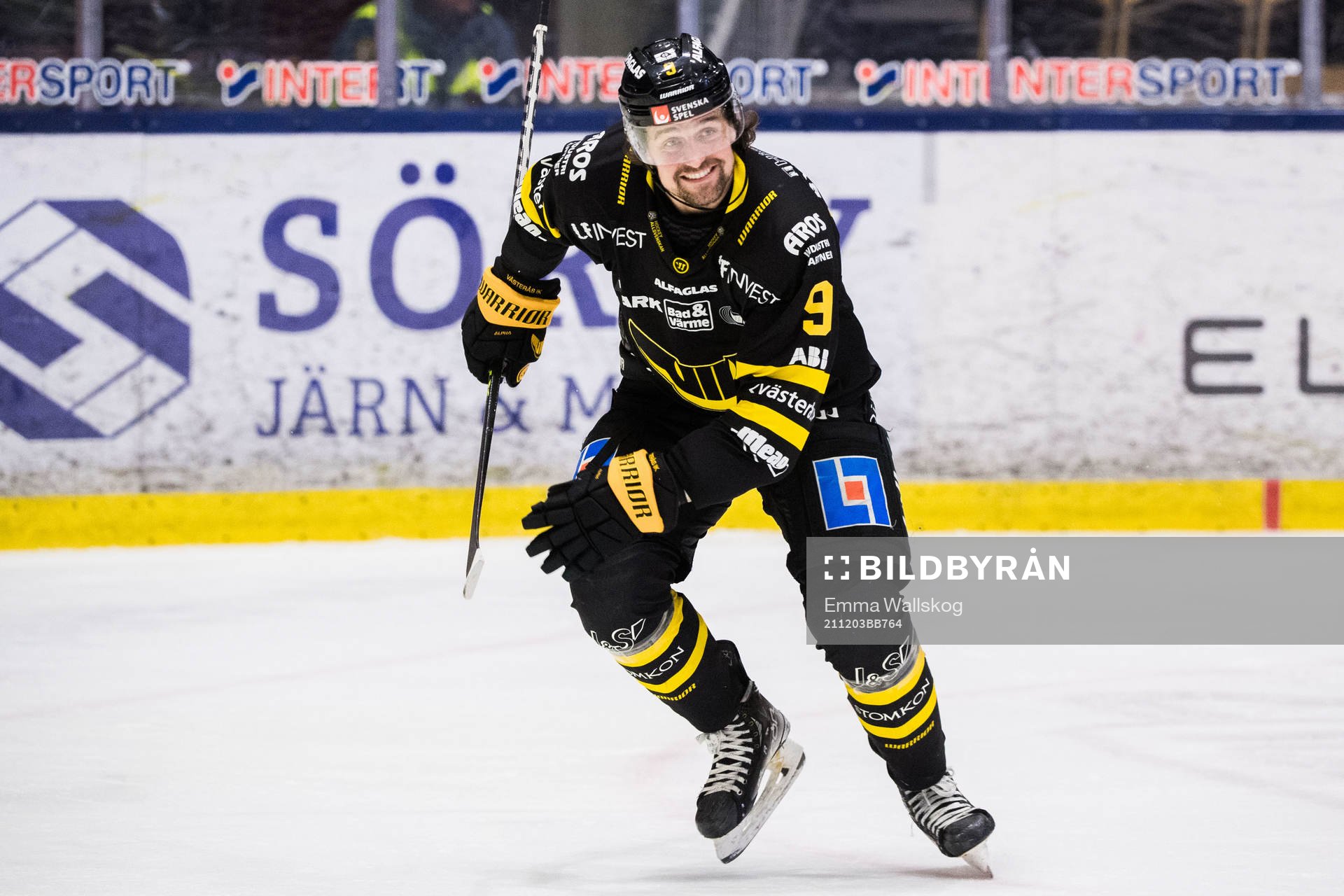 Västerås Mikael Frycklund jublar