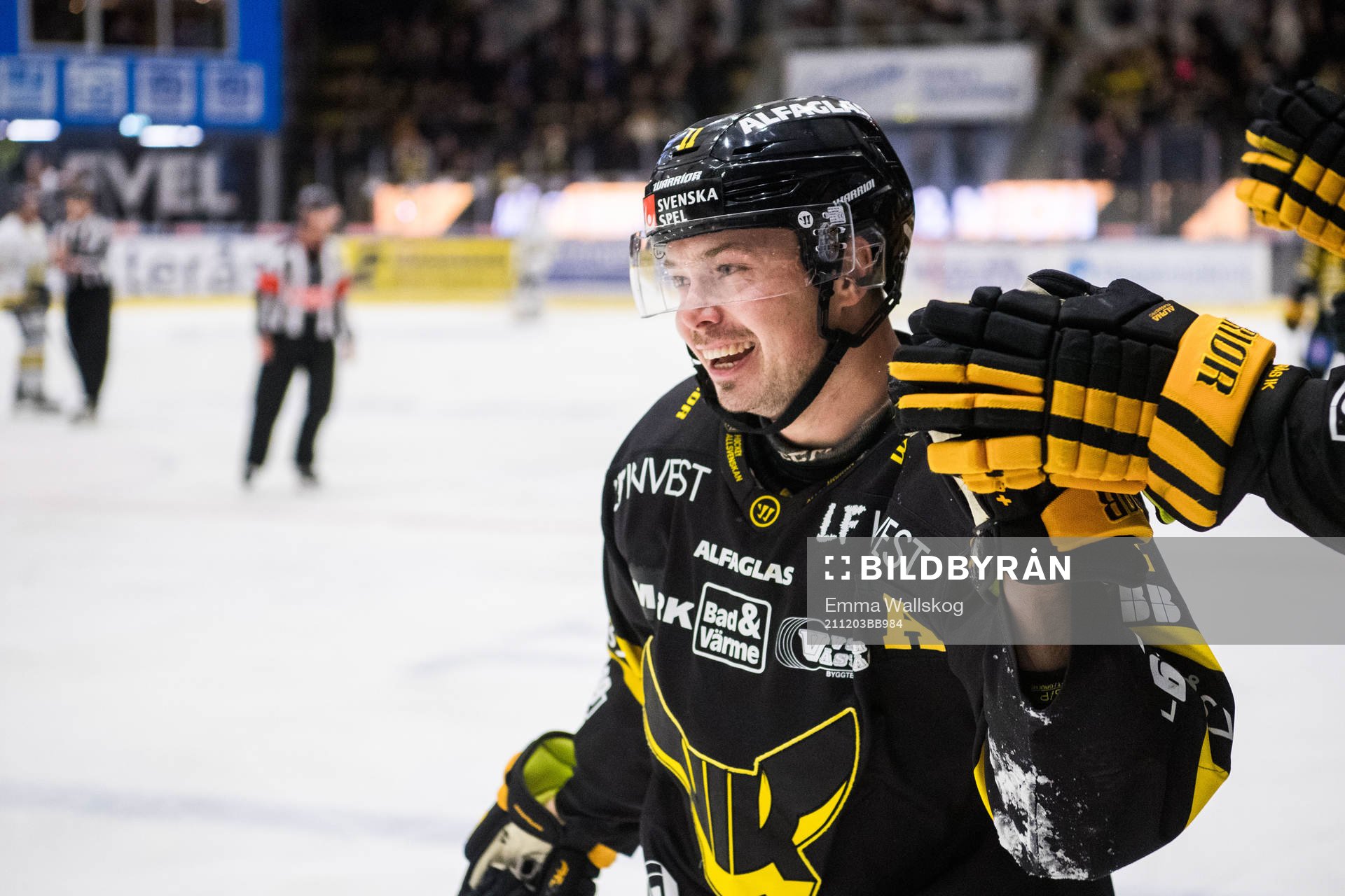 Västerås Anton Svensson jublar