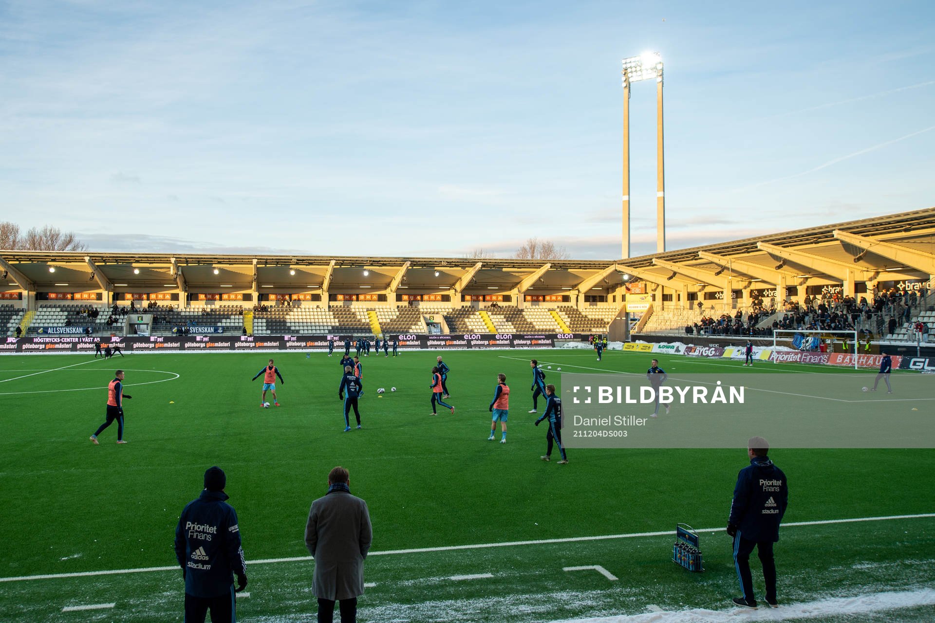 Djurgården värmer upp