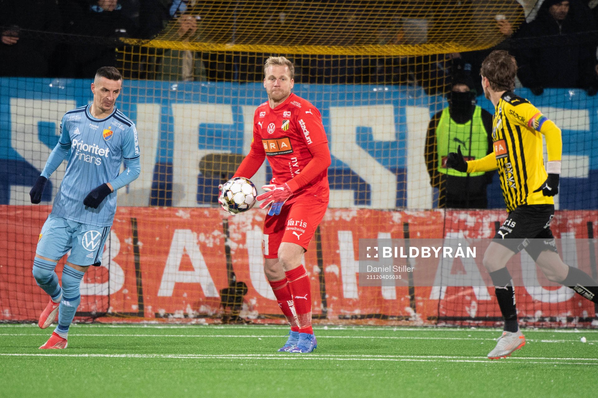 Häckens målvakt Peter Abrahamsson