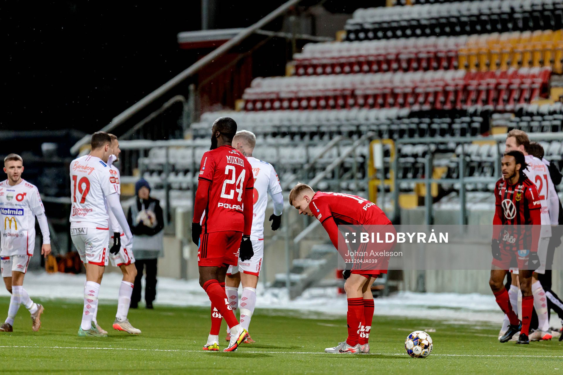 Östersunds Eirik Haugan deppar