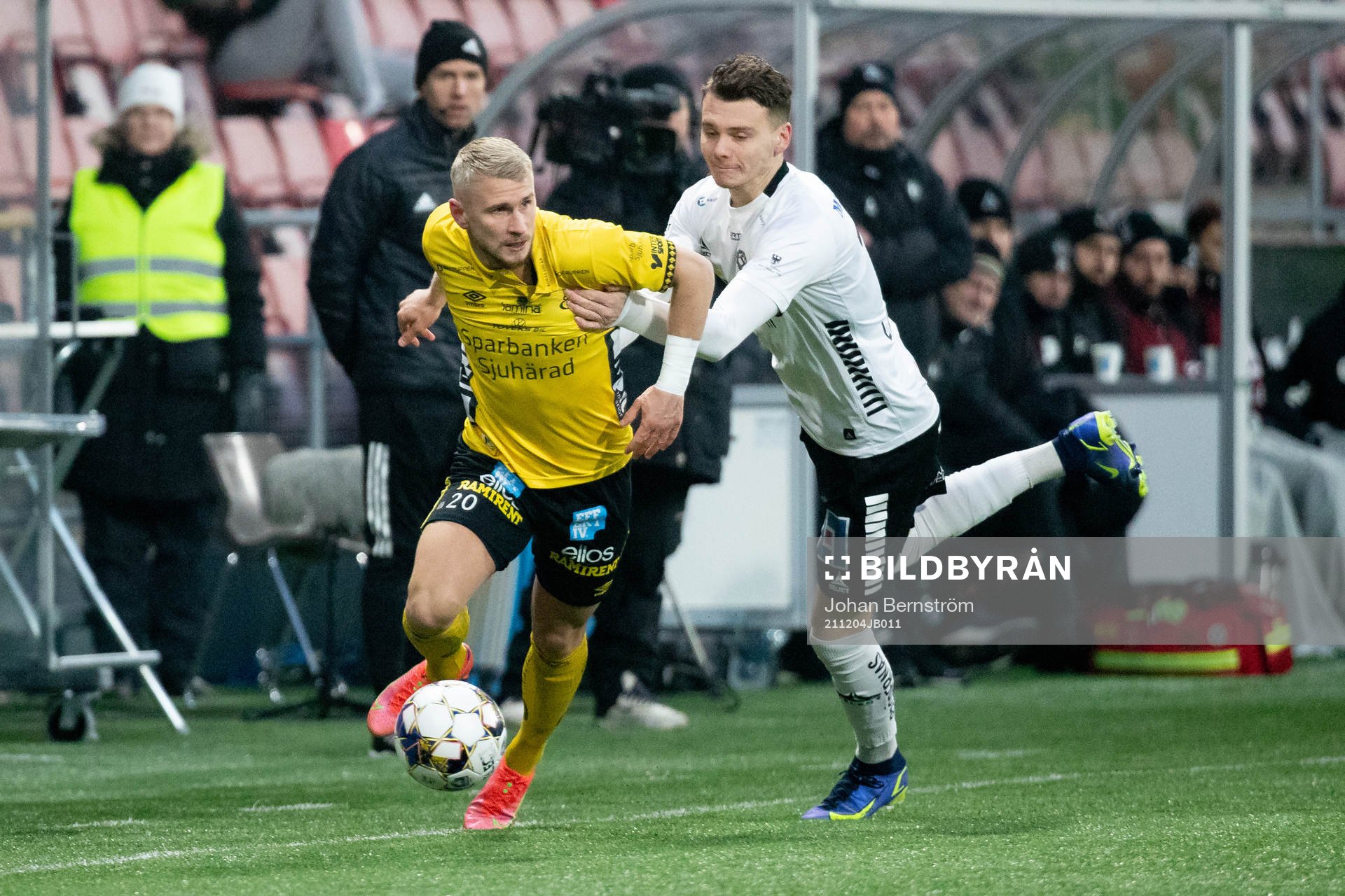 Elfsborgs Simon Strand och Örebros Jake Larsson