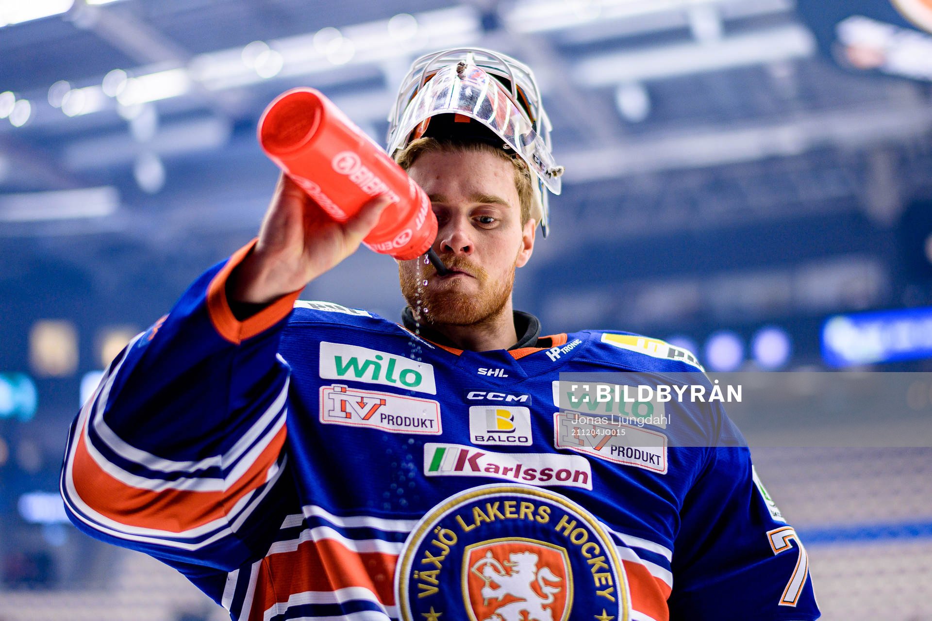 Växjös målvakt Adam Åhman