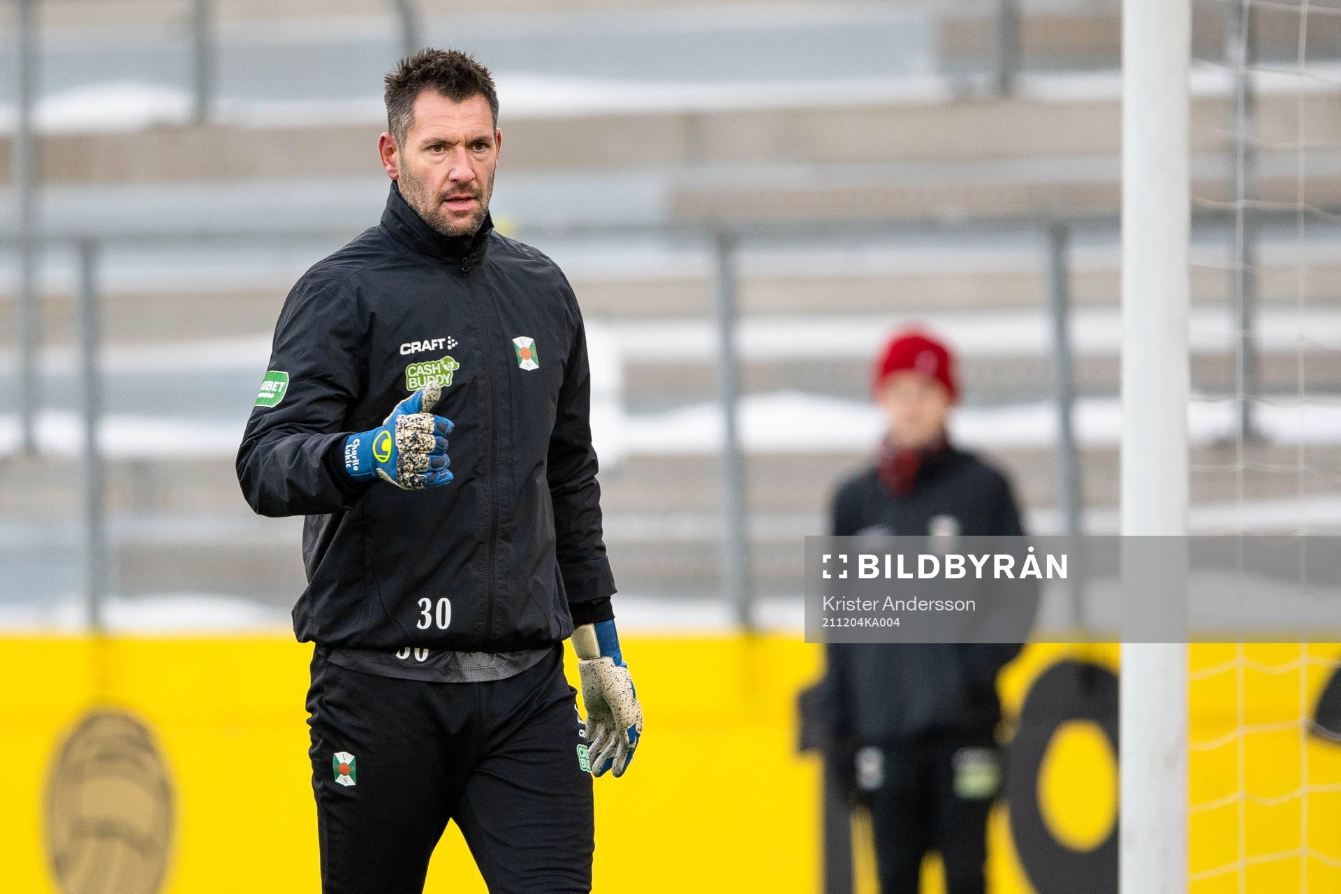 Varbergs målvakt Stojan Lukic