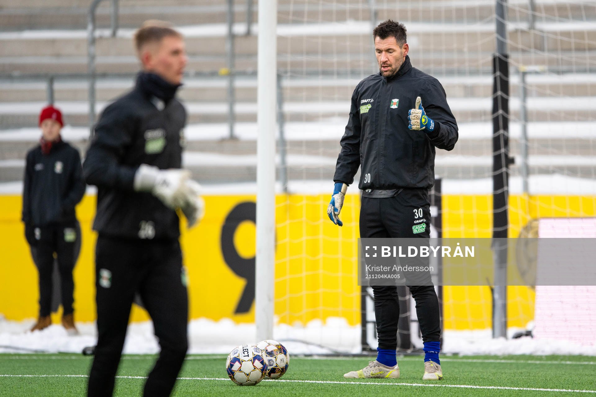 Varbergs målvakt Stojan Lukic