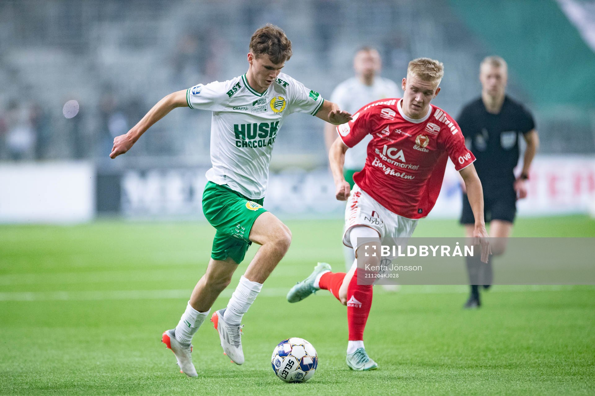 Hammarbys Williot Swedberg och Kalmars Carl Gustafsson
