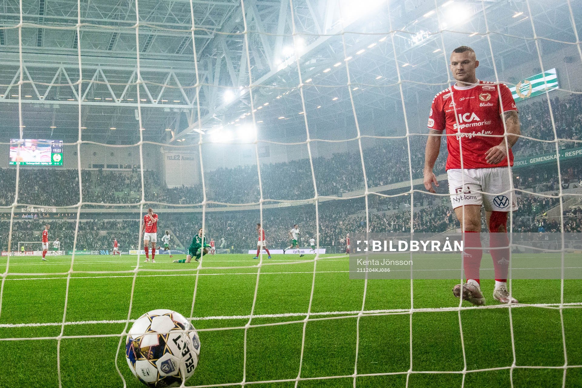Kalmars Rasmus Sjöstedt deppar