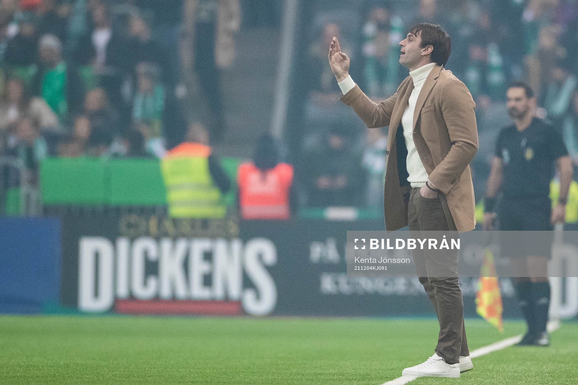 Hammarbys tränare Milos Milojevic