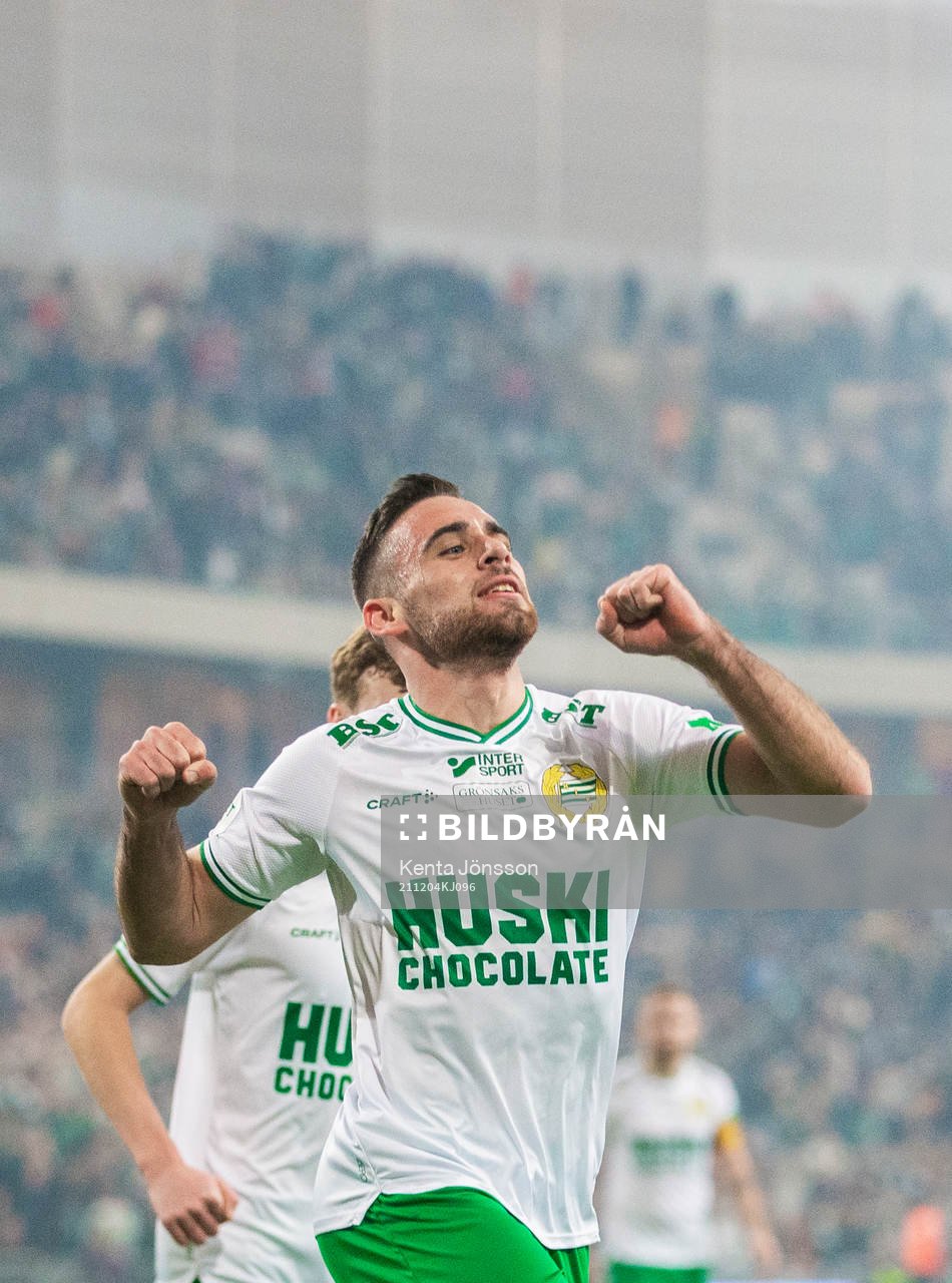 Hammarbys Aljosa Matko jublar