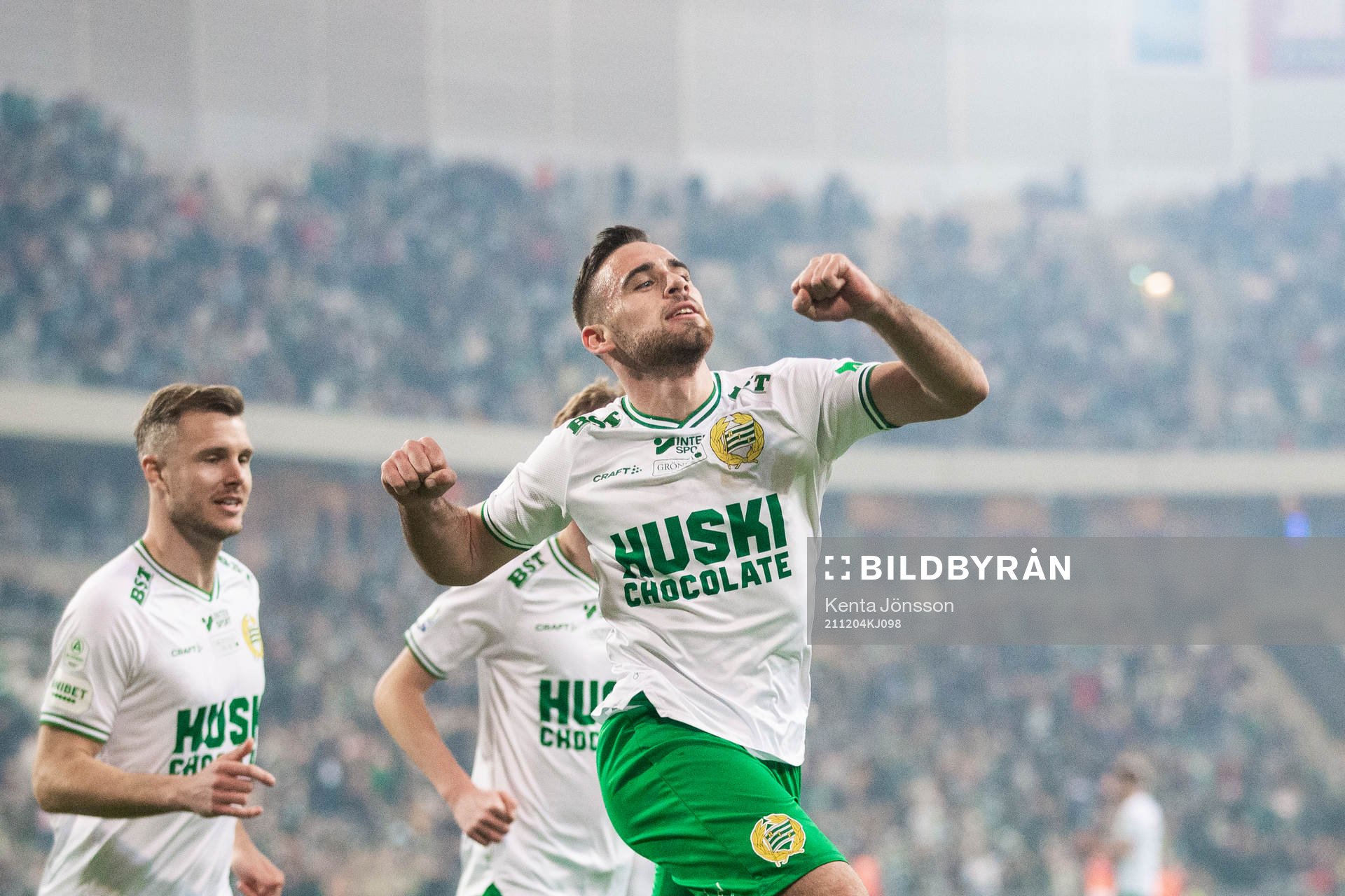 Hammarbys Aljosa Matko jublar