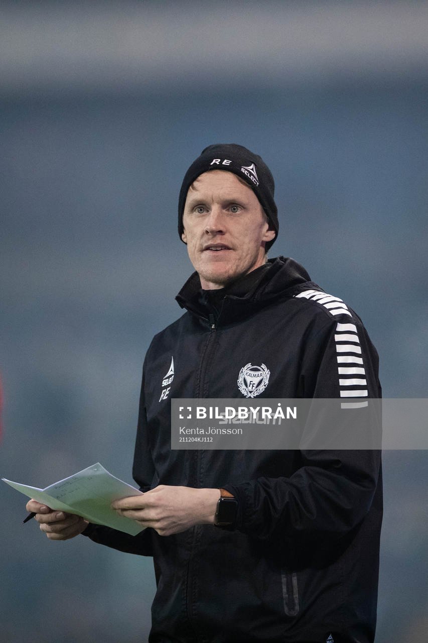 Kalmars assisterande tränare Rasmus Elm