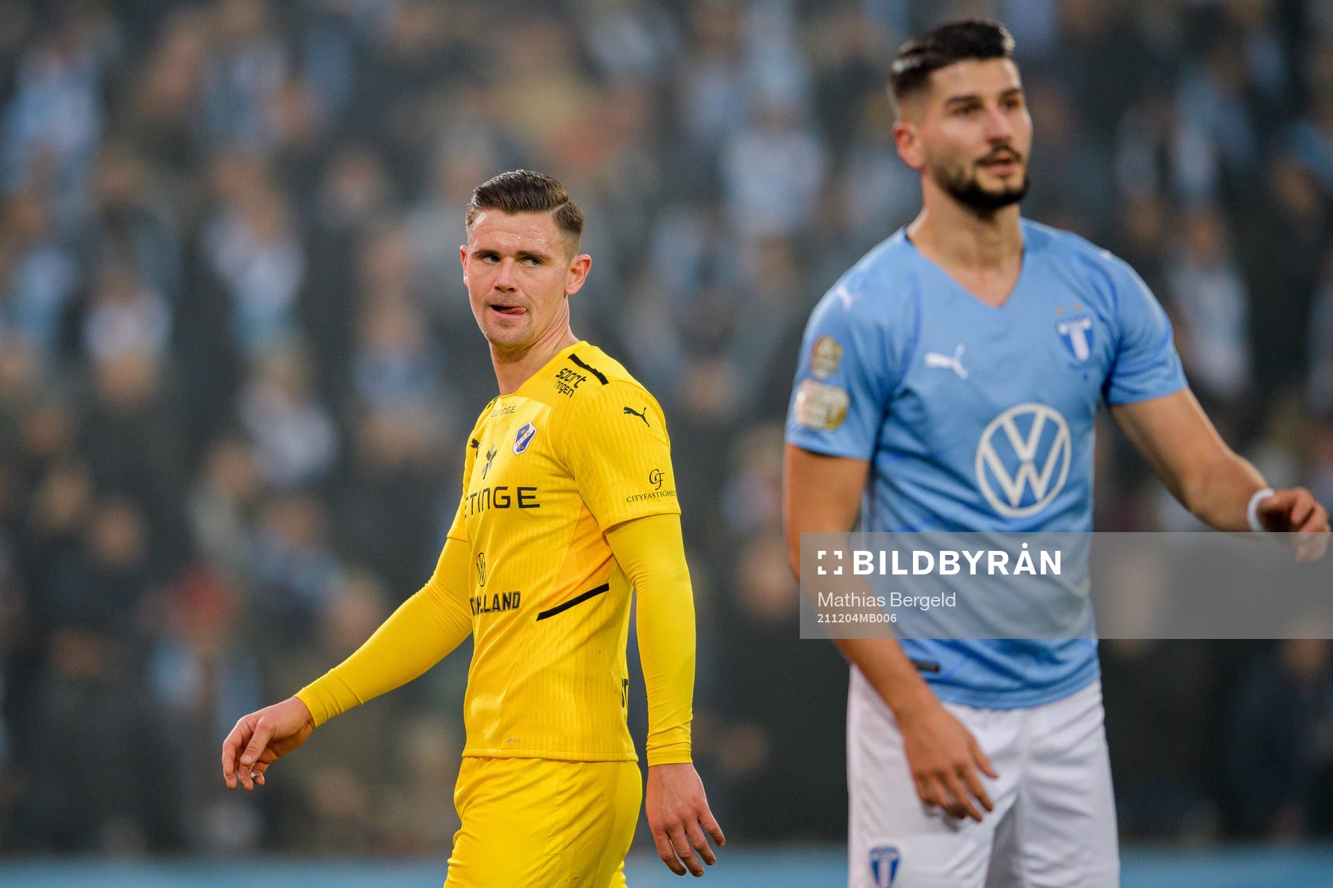 Halmstads Marcus Antonsson och Malmö FFs Antonio Colak