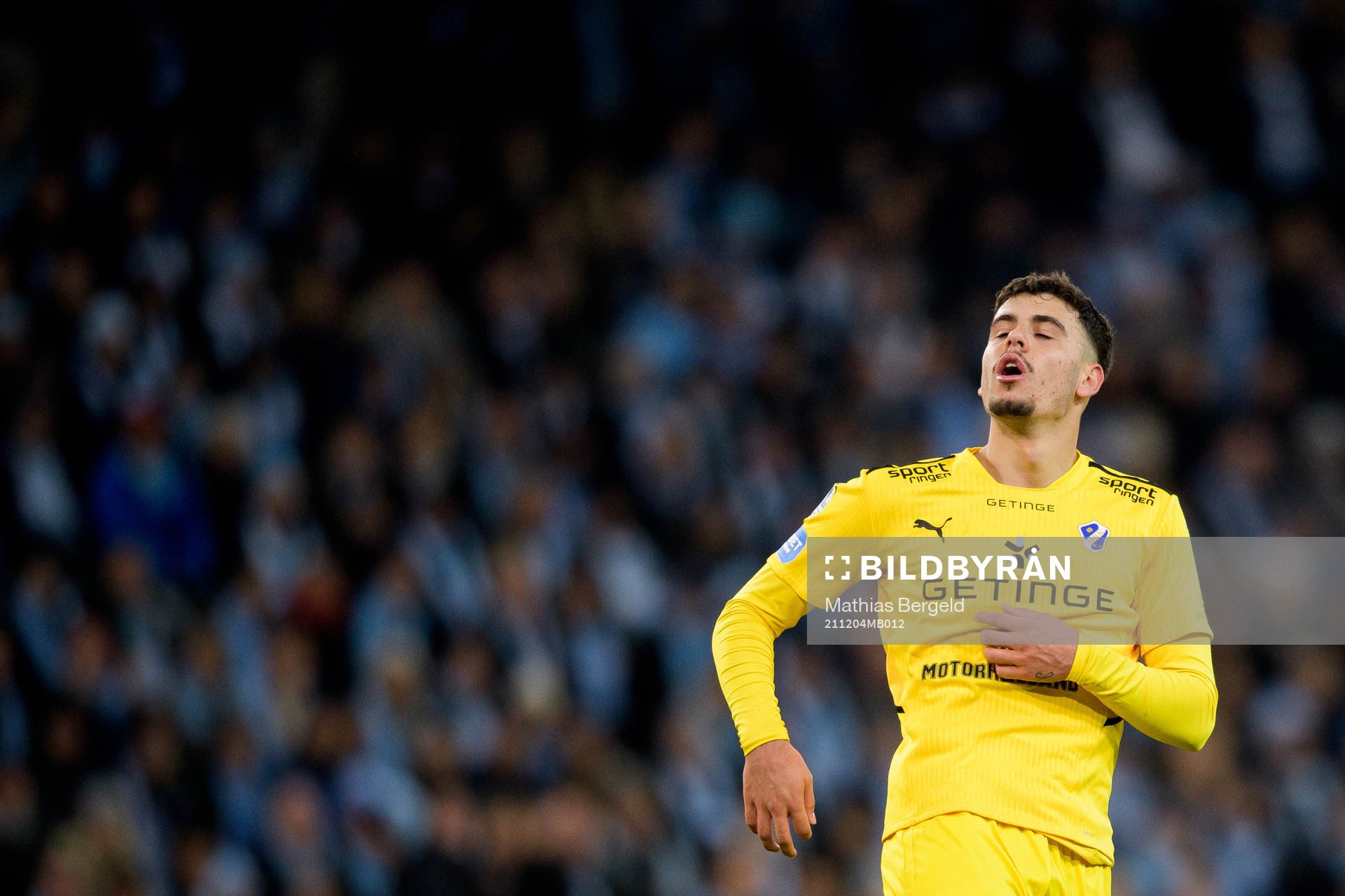Halmstads Edvin Kurtulus deppar