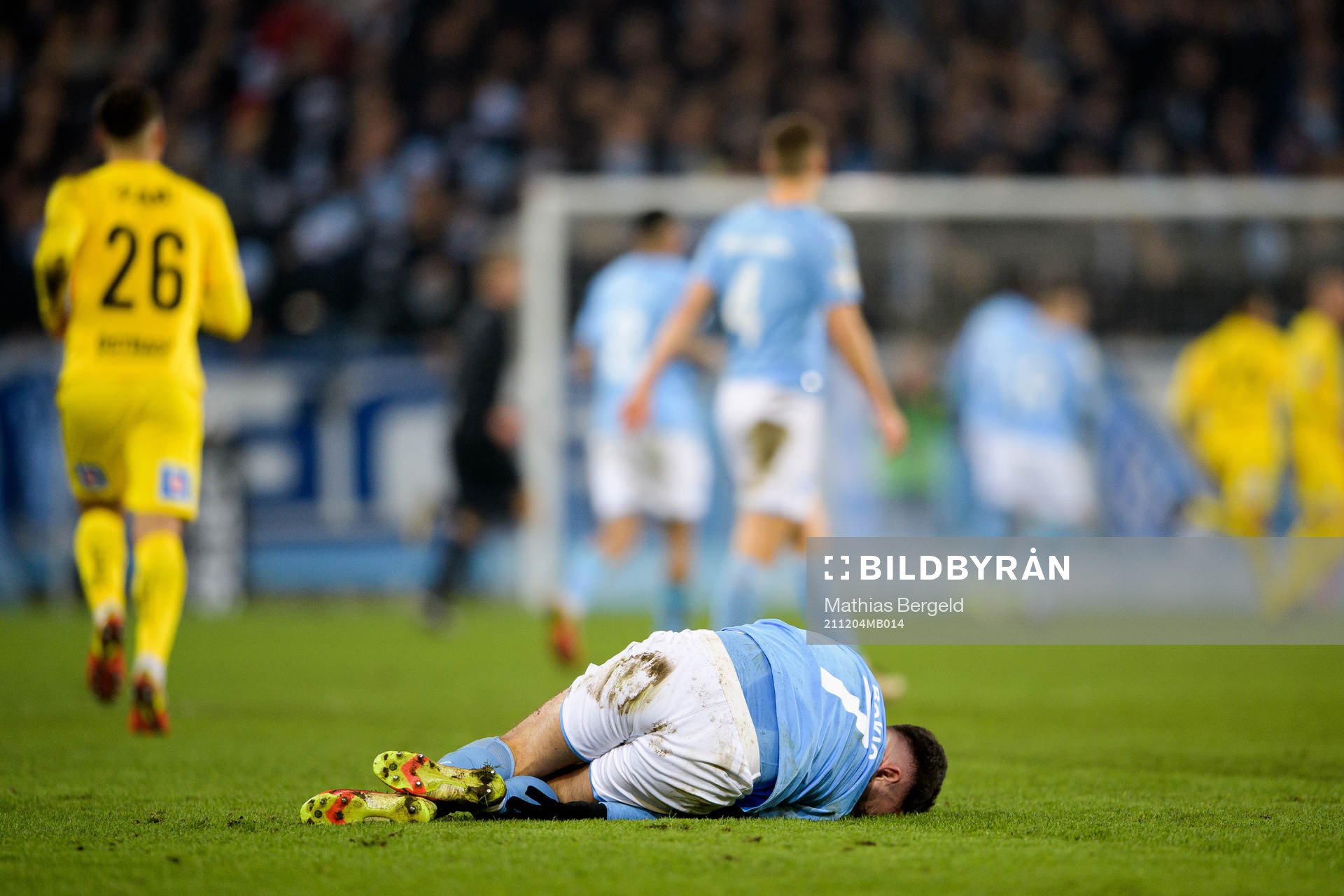 Malmö FFs Erdal Rakip har ont