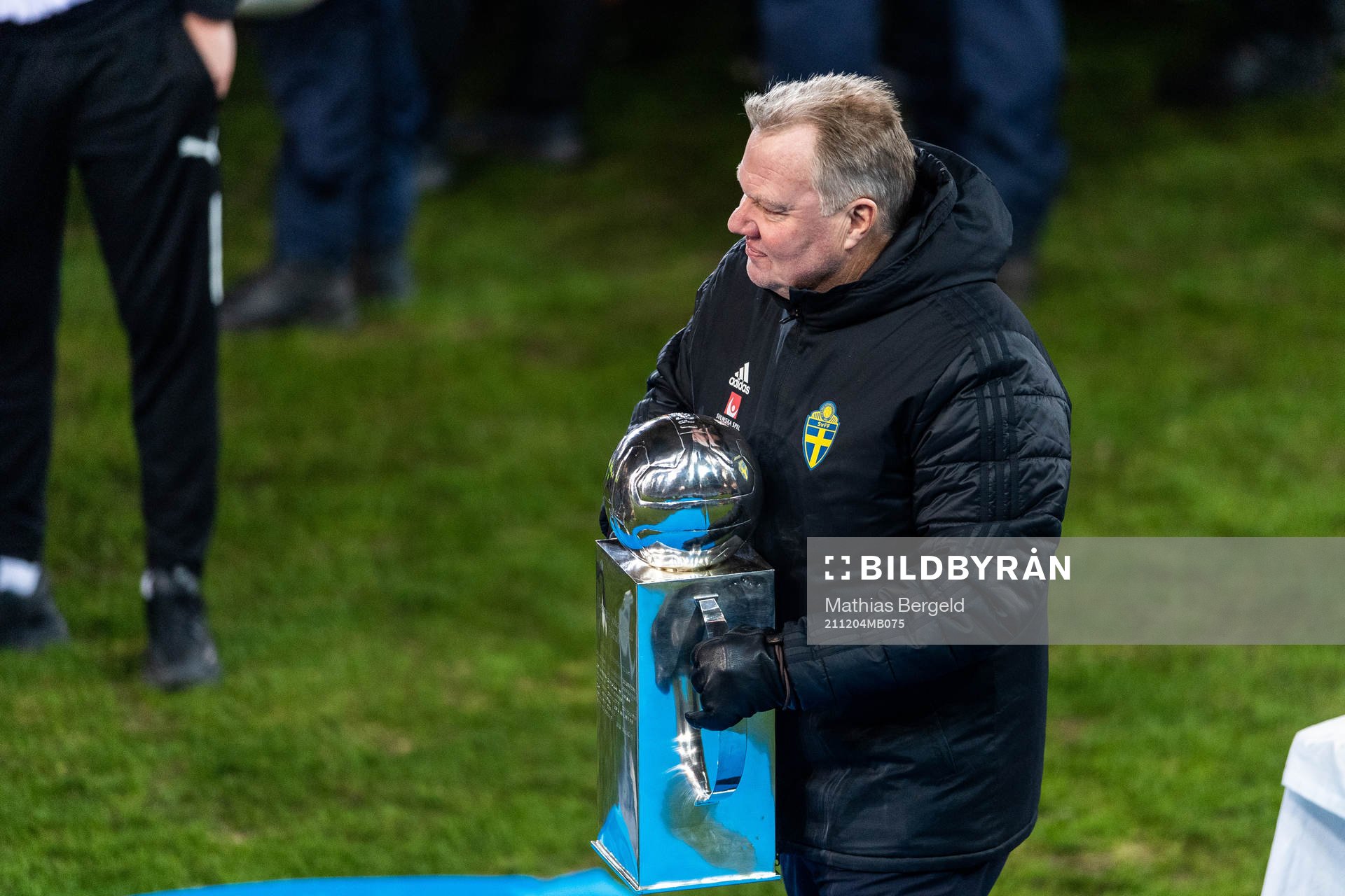 Svenska Fotbollförbundets ordförande Karl-Erik Nilsson