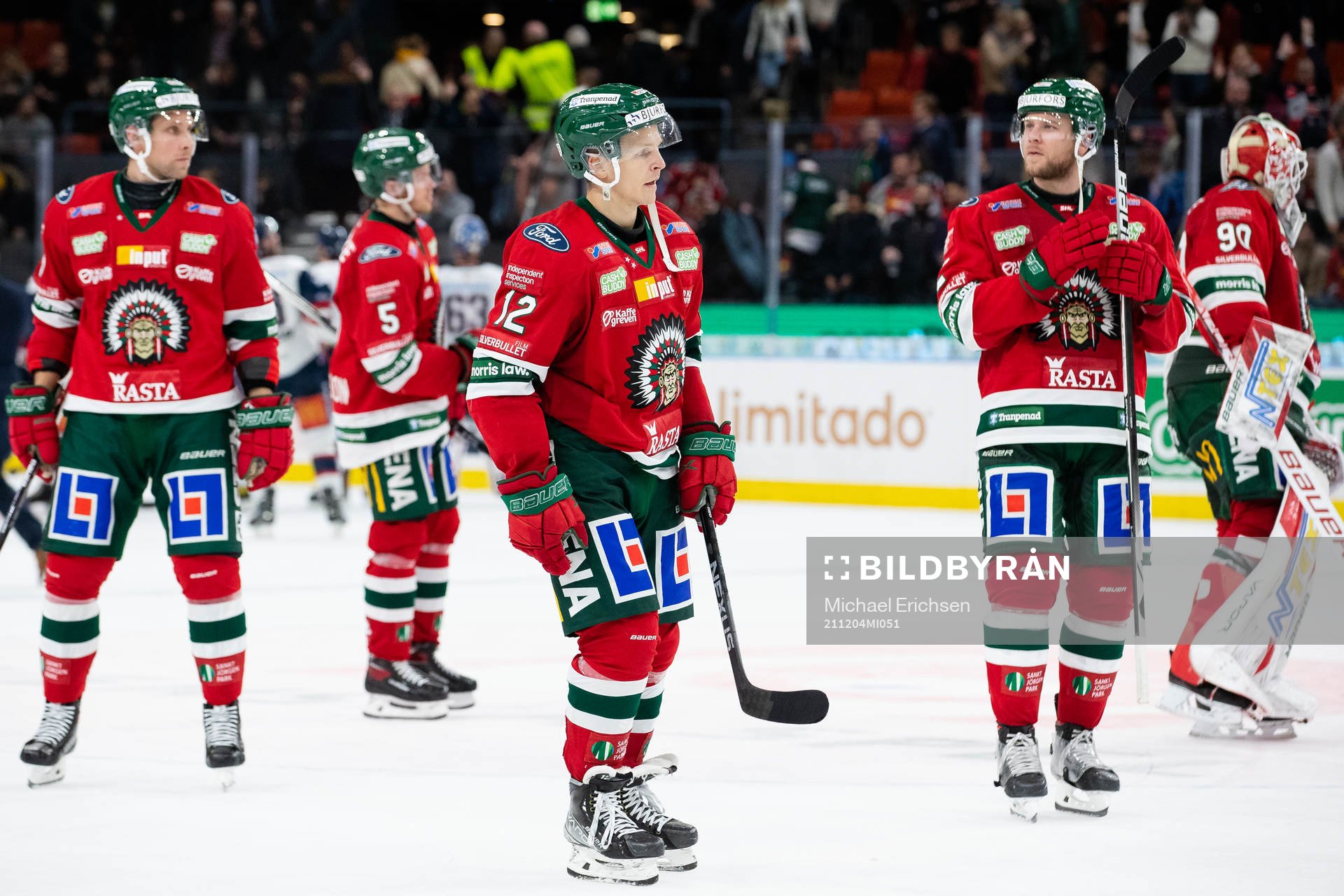 Frölundas Max Friberg deppar