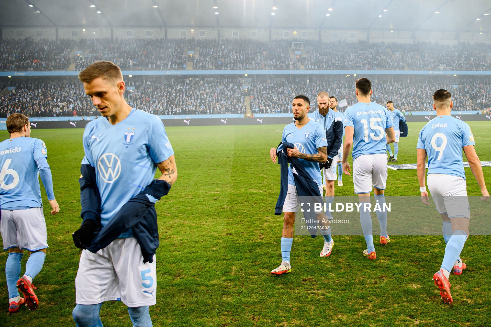 Malmö FFs Sören Rieks och Sergio Pena