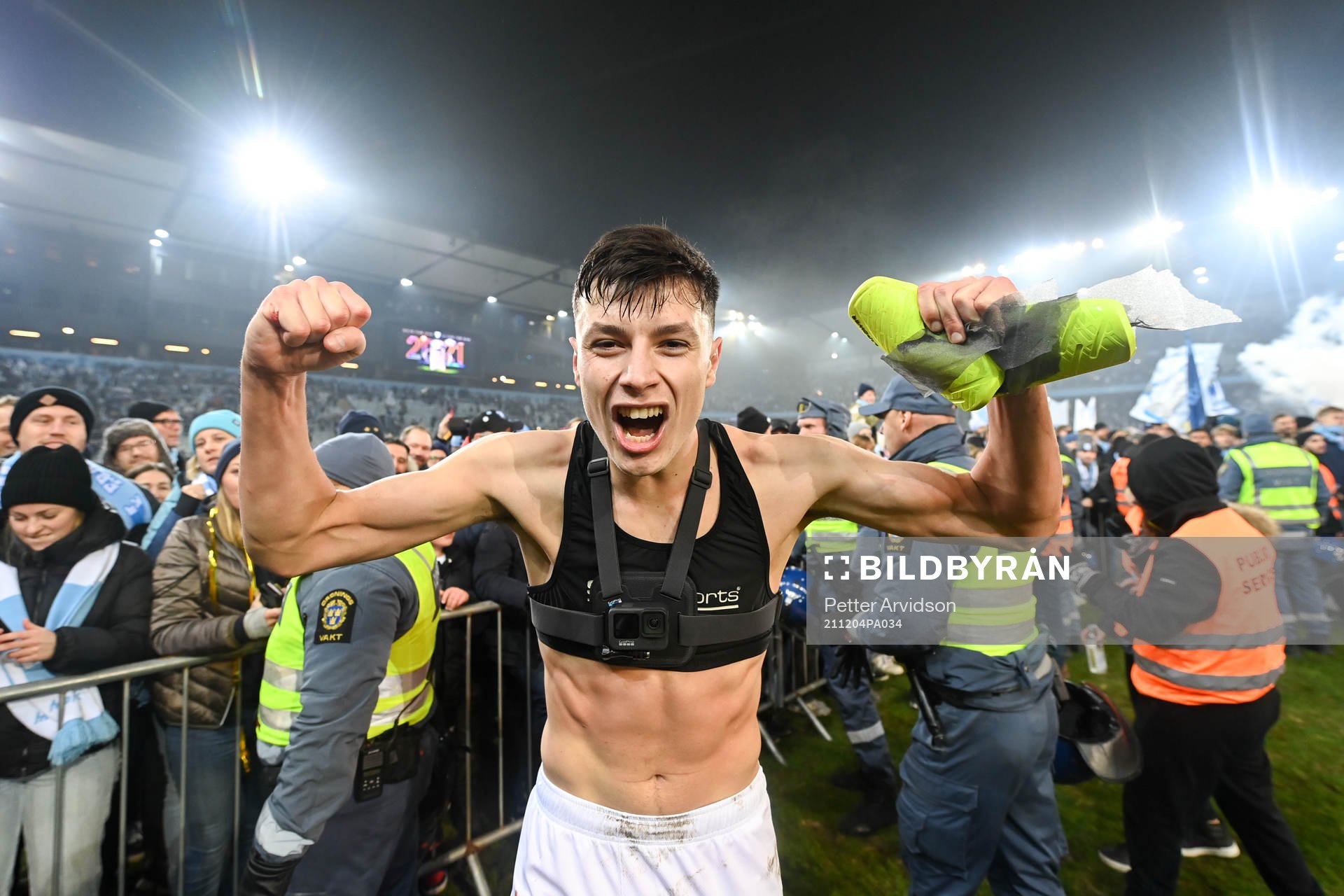 Malmö FFs Anel Ahmedhodzic jublar