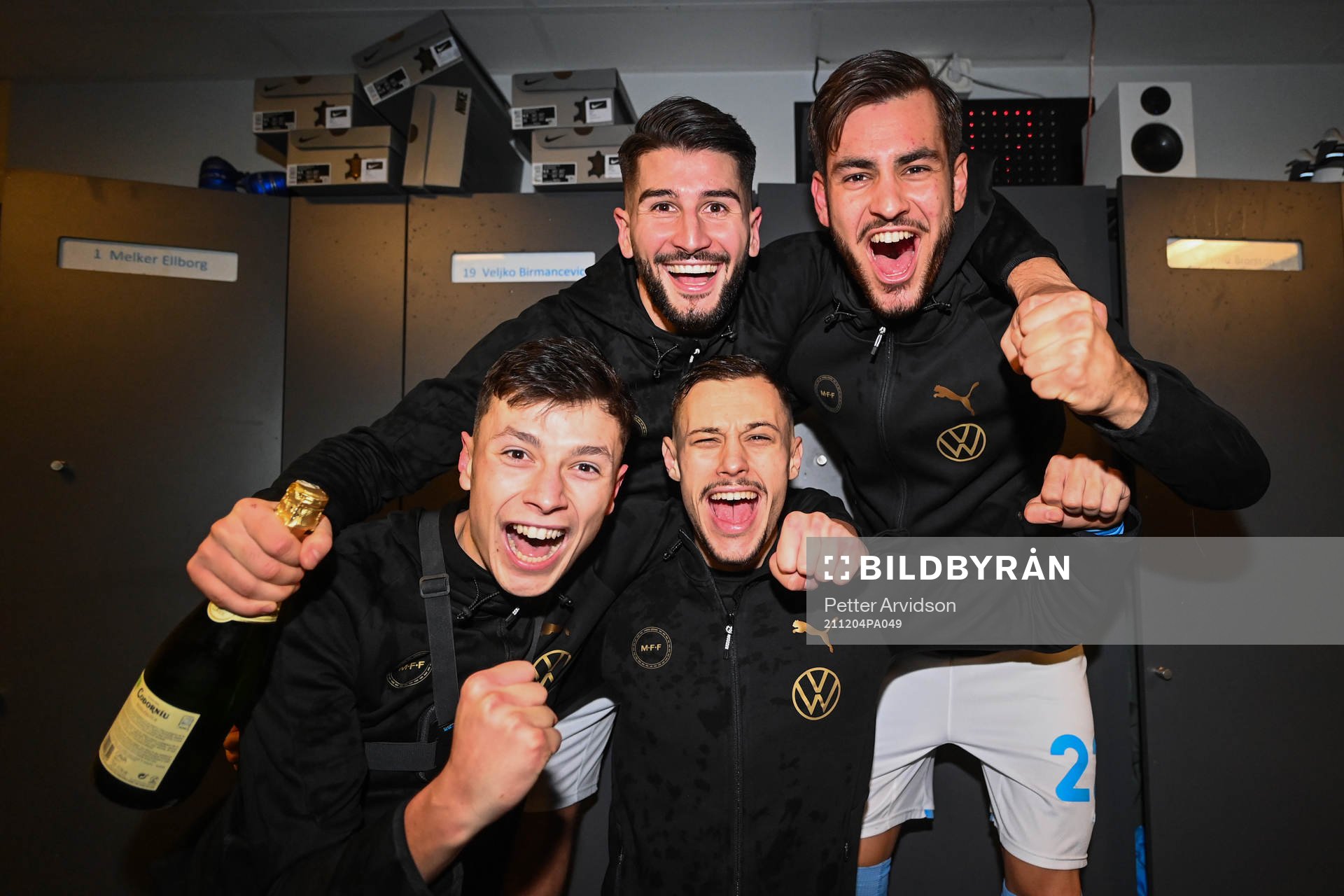 Antonio Colak, Veljko Birmancevic, Adi Nalic och Anel