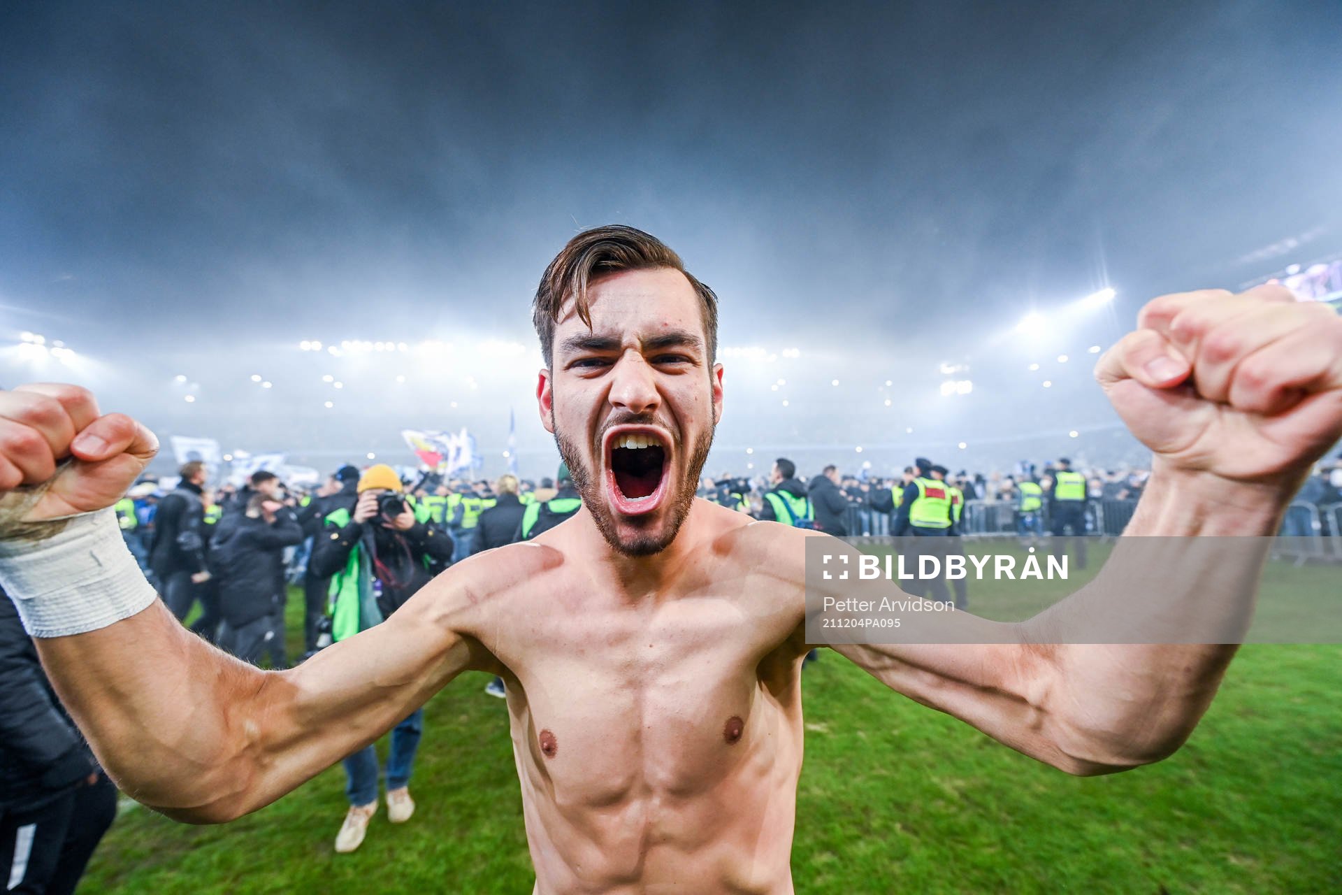 Malmö FFs Adi Nalic jublar