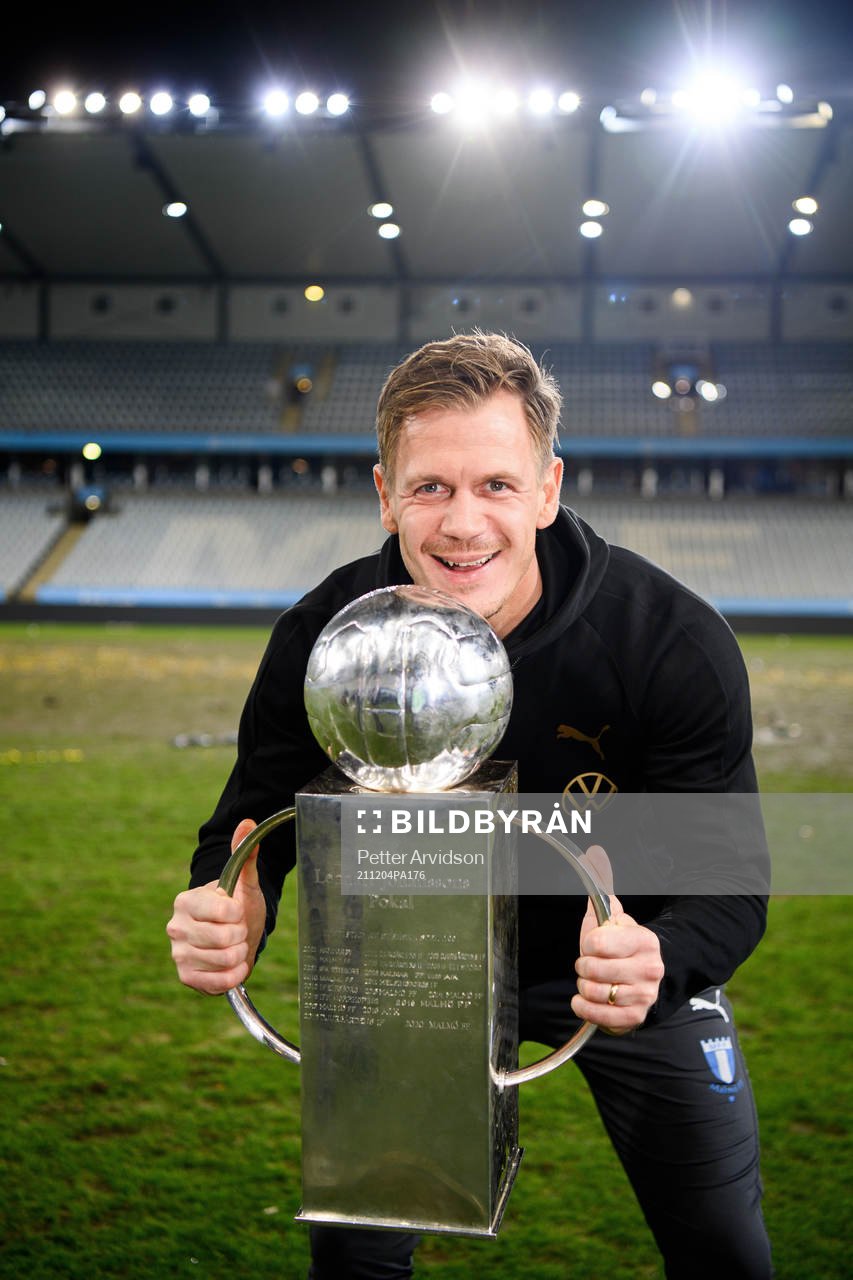 Malmö FFs målvakt Johan Dahlin