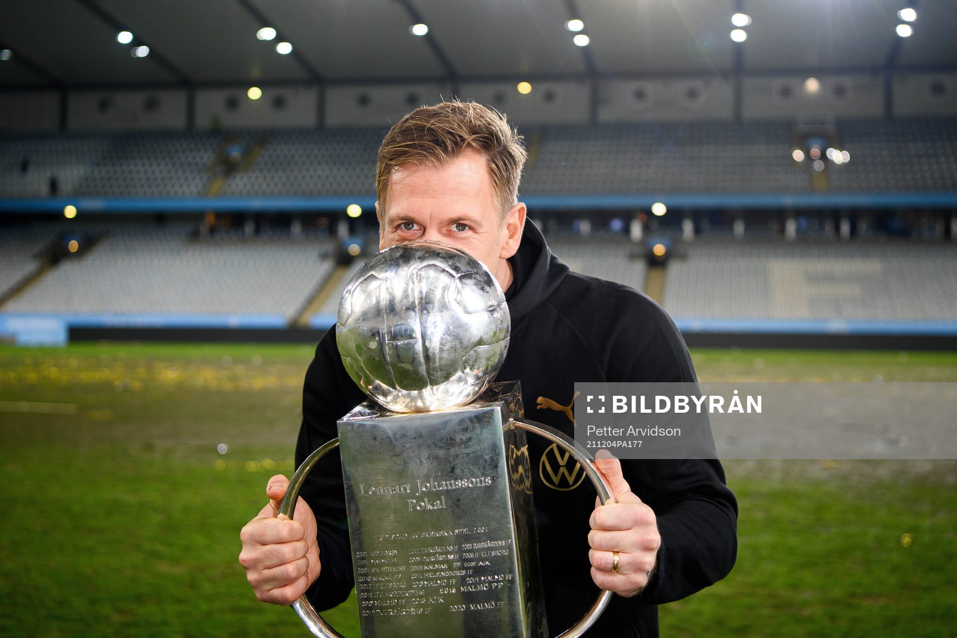 Malmö FFs målvakt Johan Dahlin
