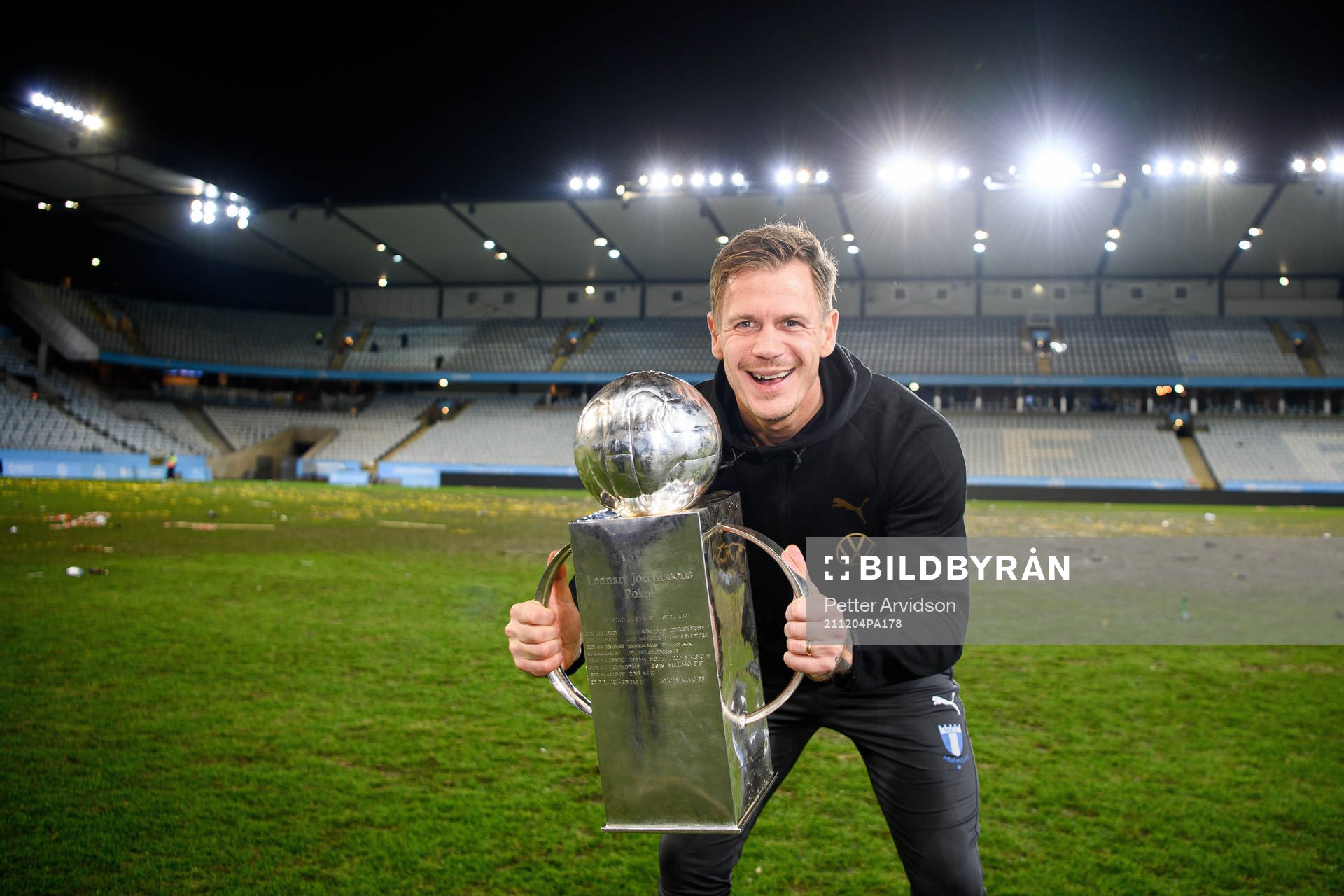 Malmö FFs målvakt Johan Dahlin