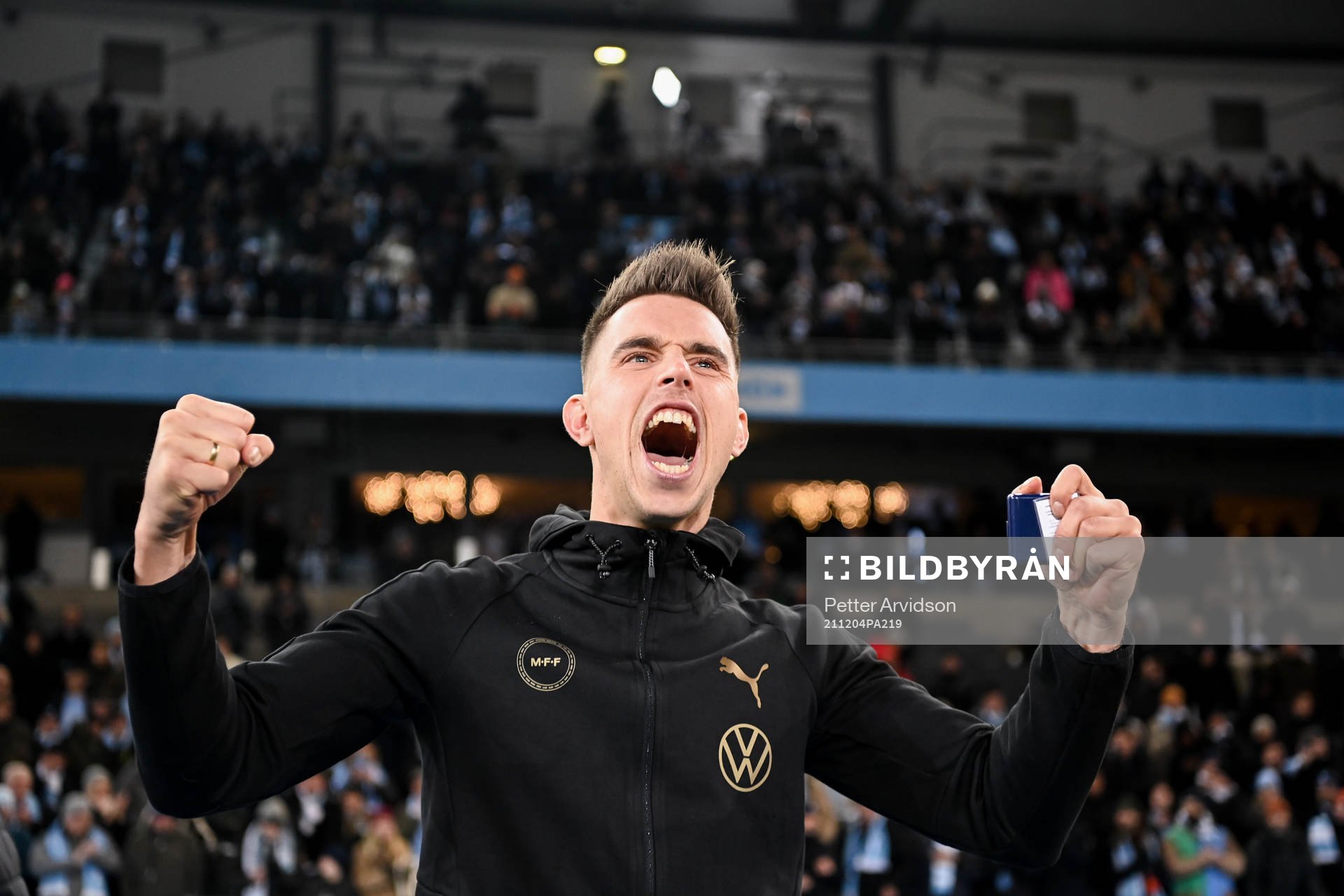 Malmö FFs Jonas Knudsen jublar