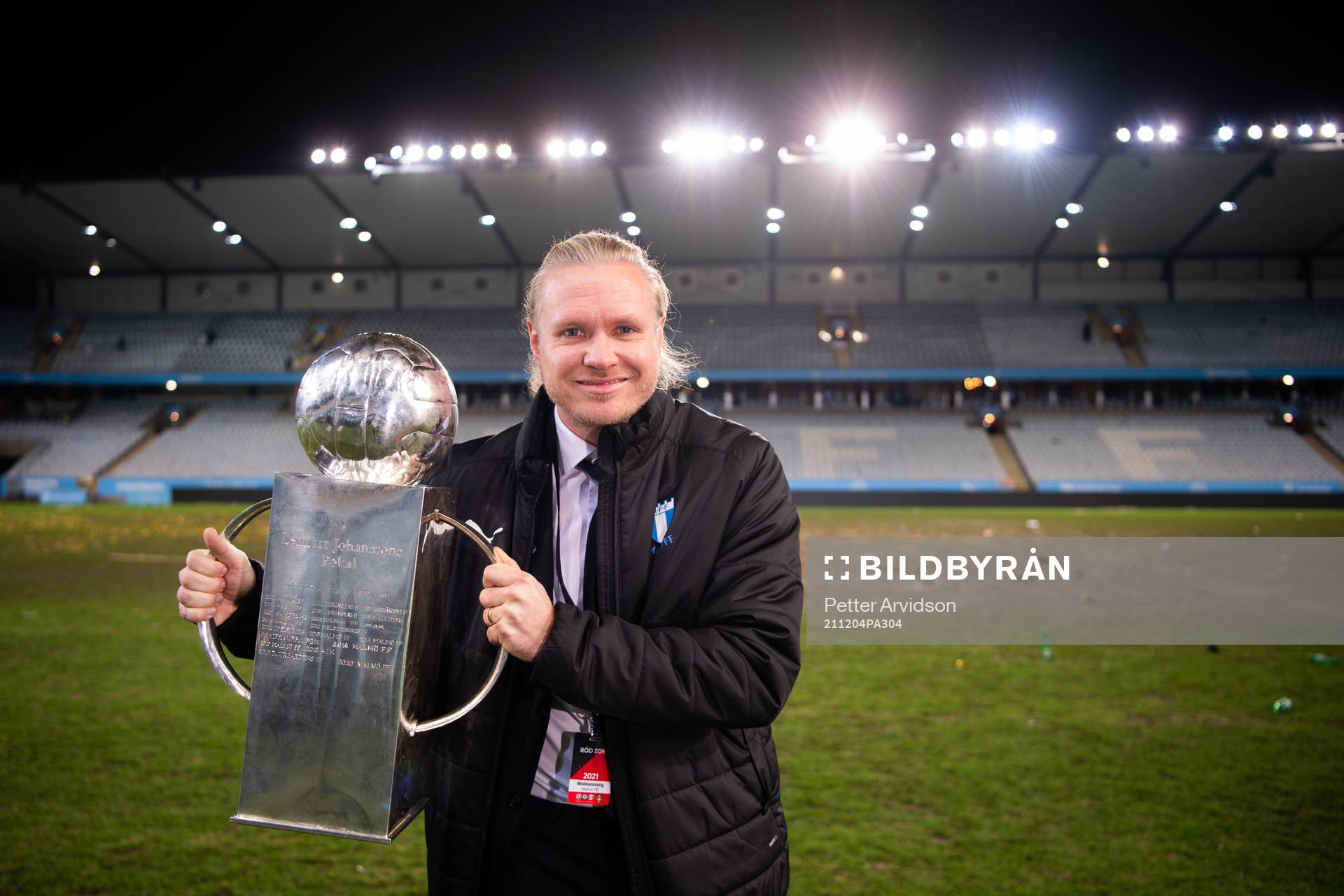 Malmö FFs tf presschef Hjalmar Steenberg