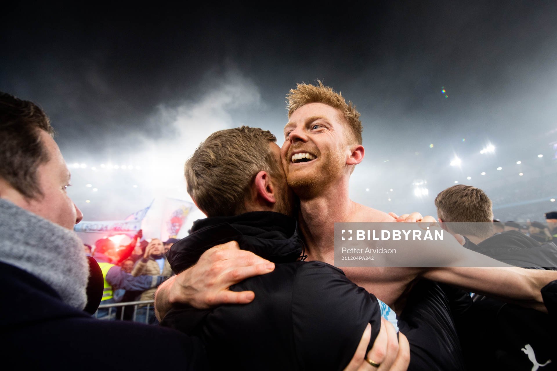 Malmö FFs Anders Christiansen jublar