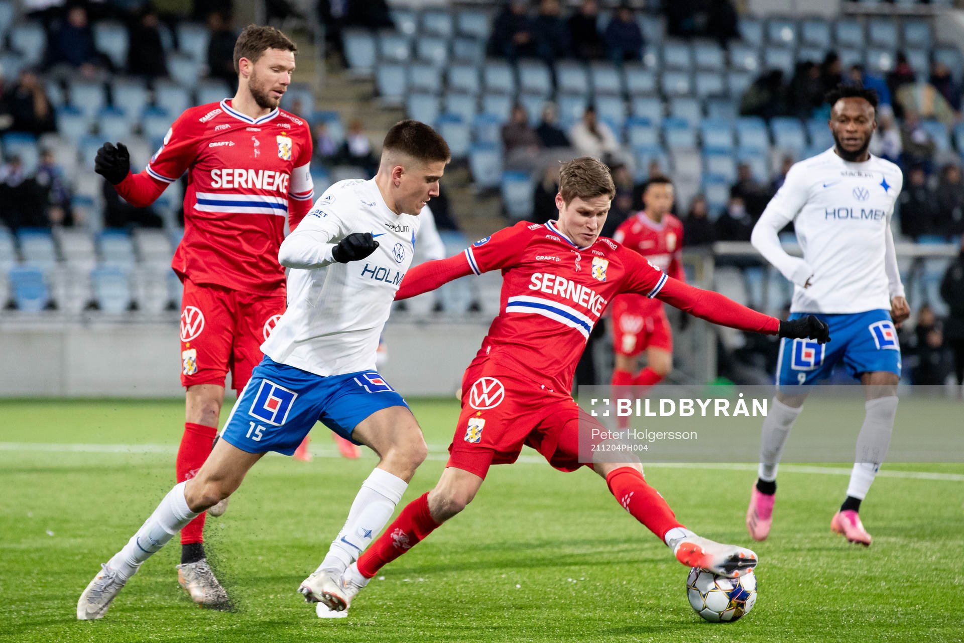 IFK Norrköpings Carl Björk och IFK Göteborgs Gustaf