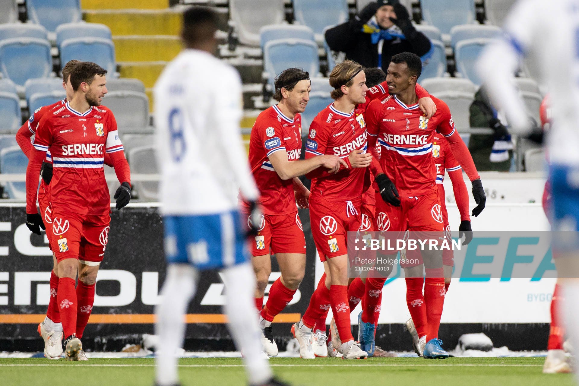 IFK Göteborgs Bernardo Vilar Estevao Jeronimo jublar