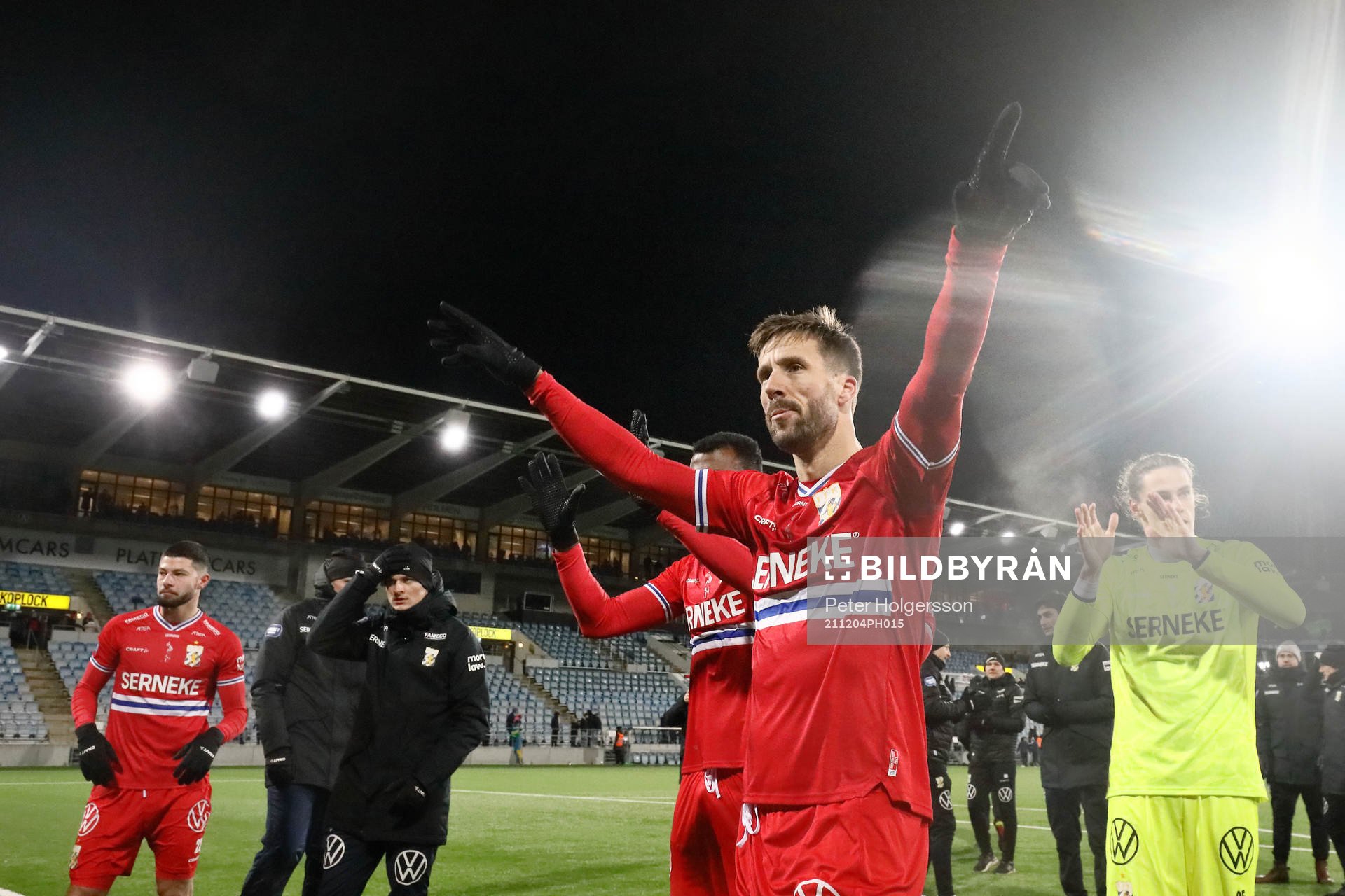 IFK Göteborg med Mattias Bjärsmyr jublar