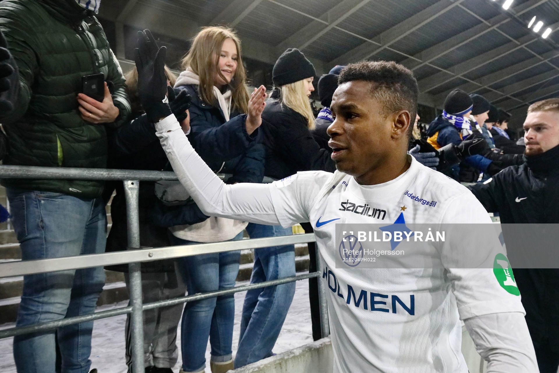 IFK Norrköpings Ishaq Abdulrazaq tackar publiken