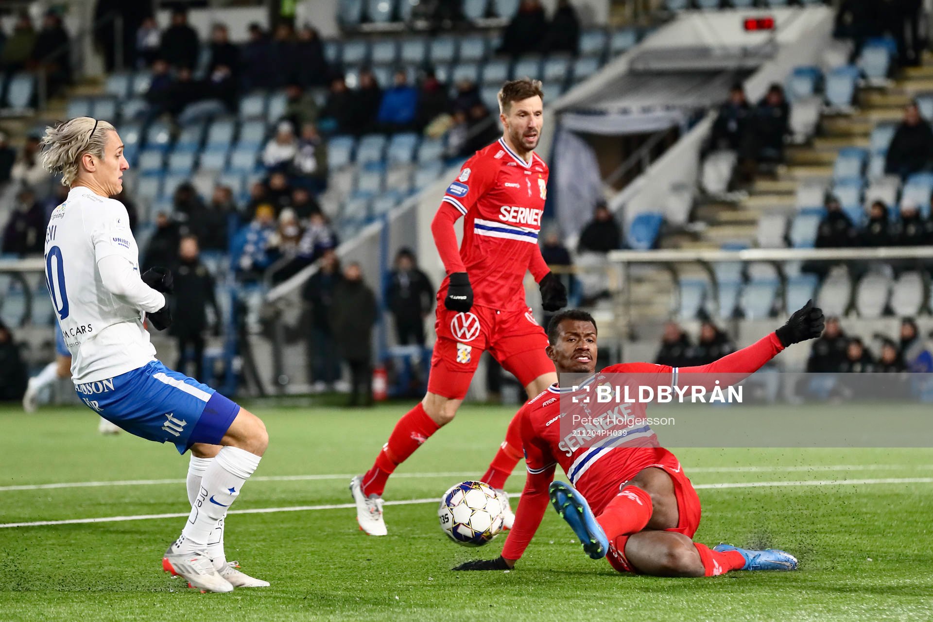 IFK Norrköpings Jonathan Levi och IFK Göteborgs Bernardo