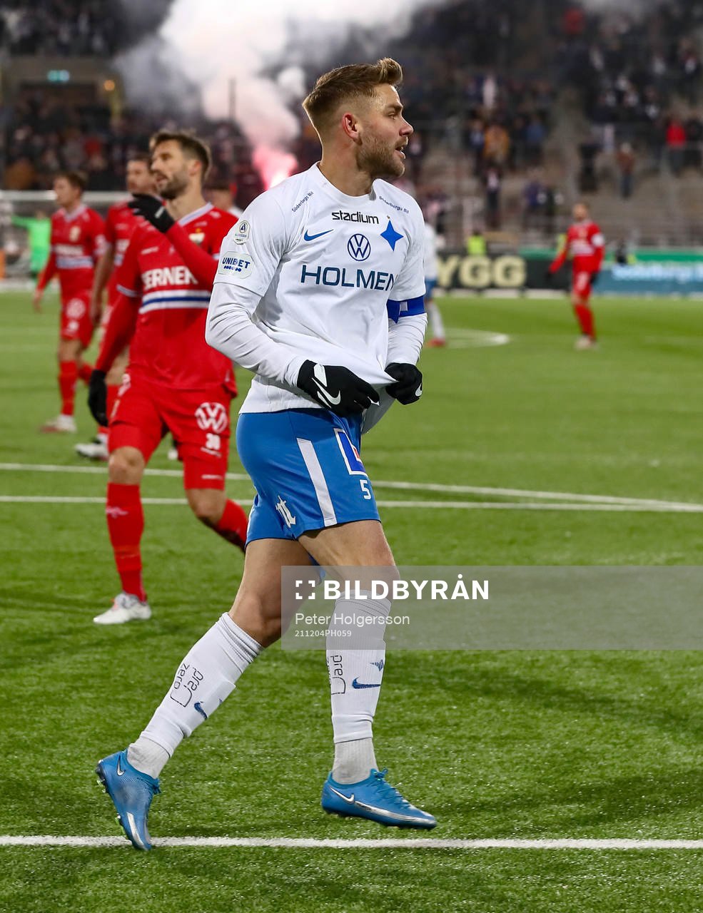 IFK Norrköpings Christoffer Nyman jublar