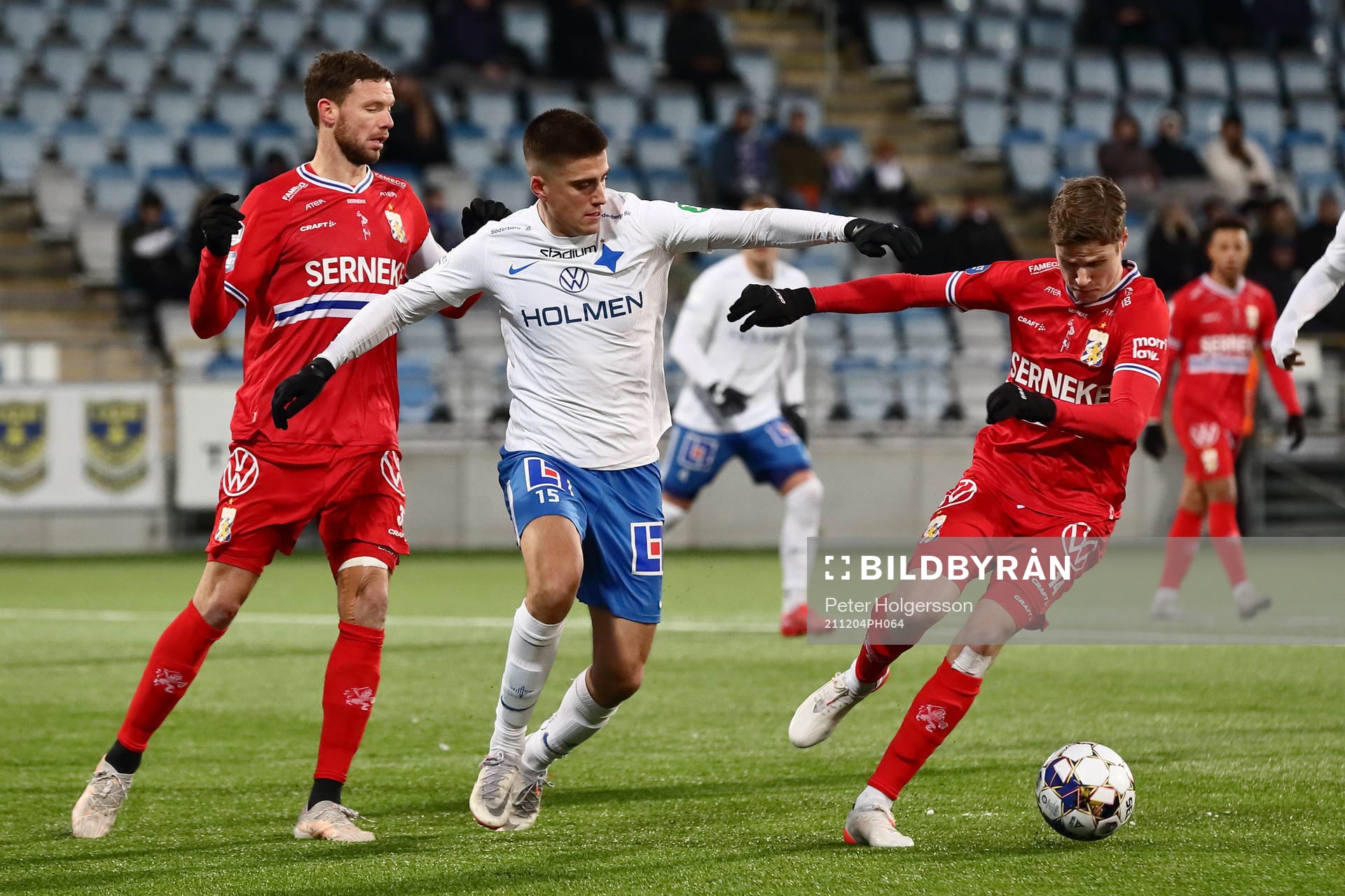 IFK Norrköpings Carl Björk och IFK Göteborgs Gustaf