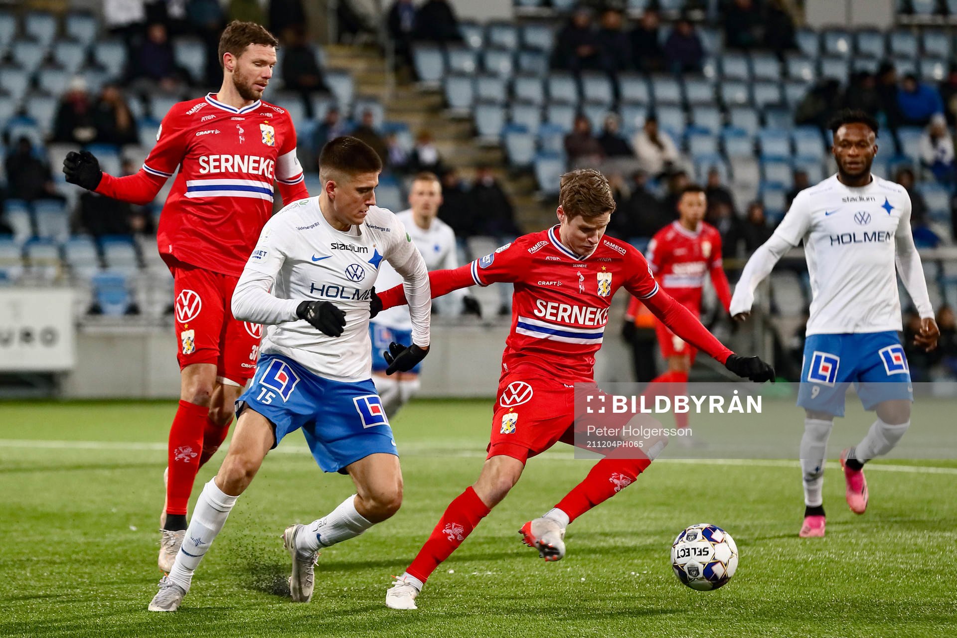 IFK Norrköpings Carl Björk och IFK Göteborgs Gustaf