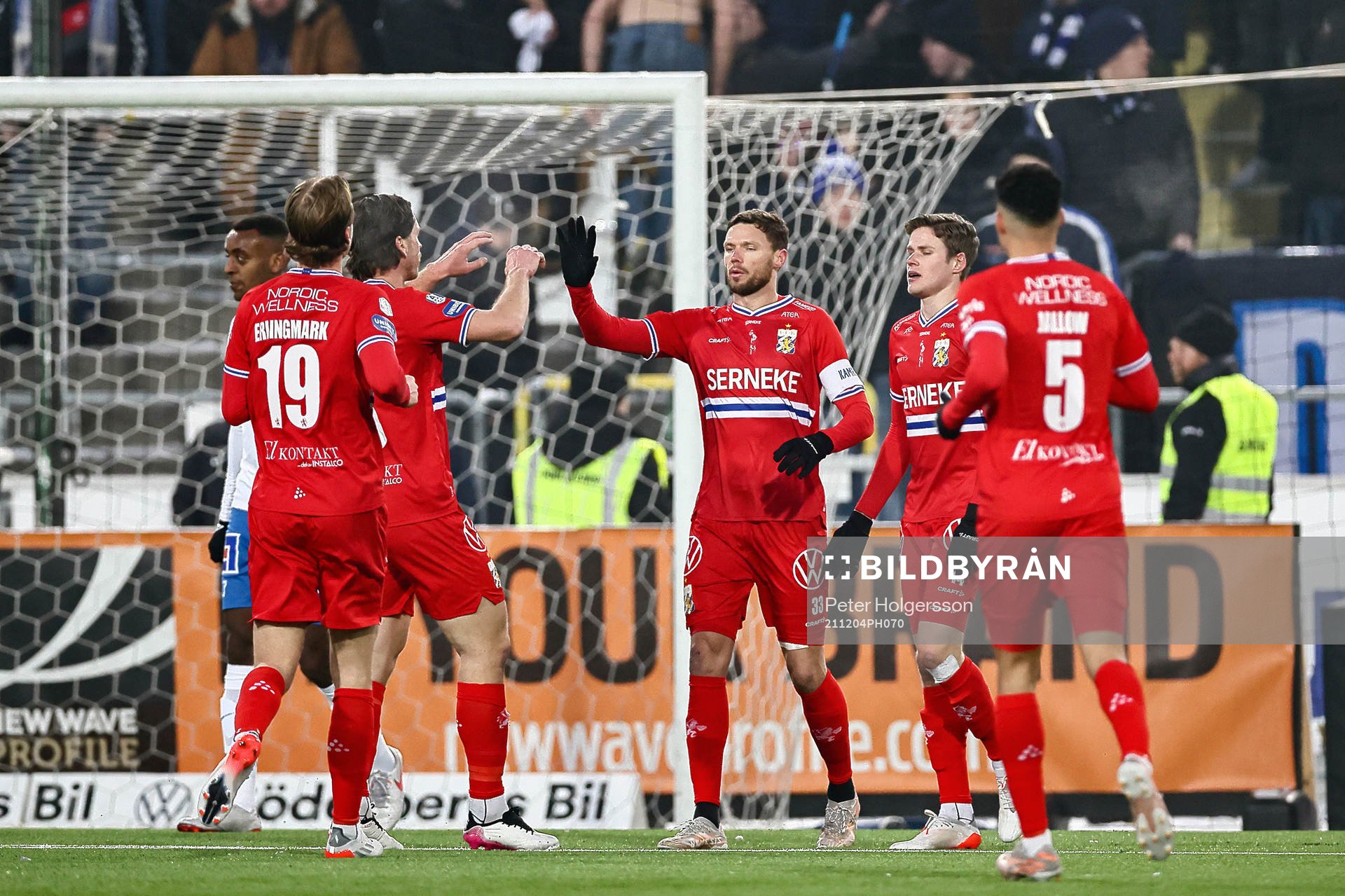 IFK Göteborgs Marcus Berg jublar eter mål 0-1